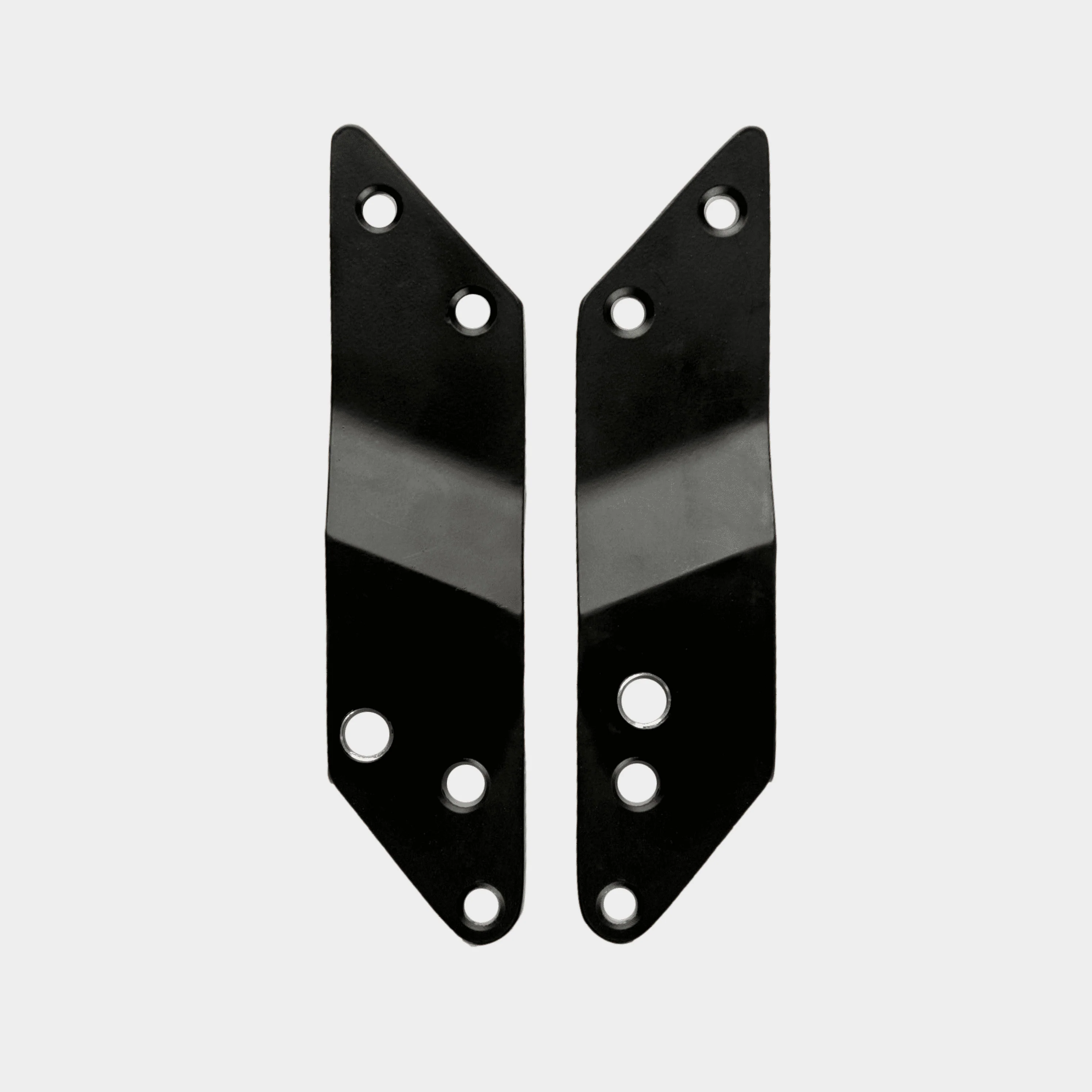 Micro Flex Pair of Holder Plates: Black