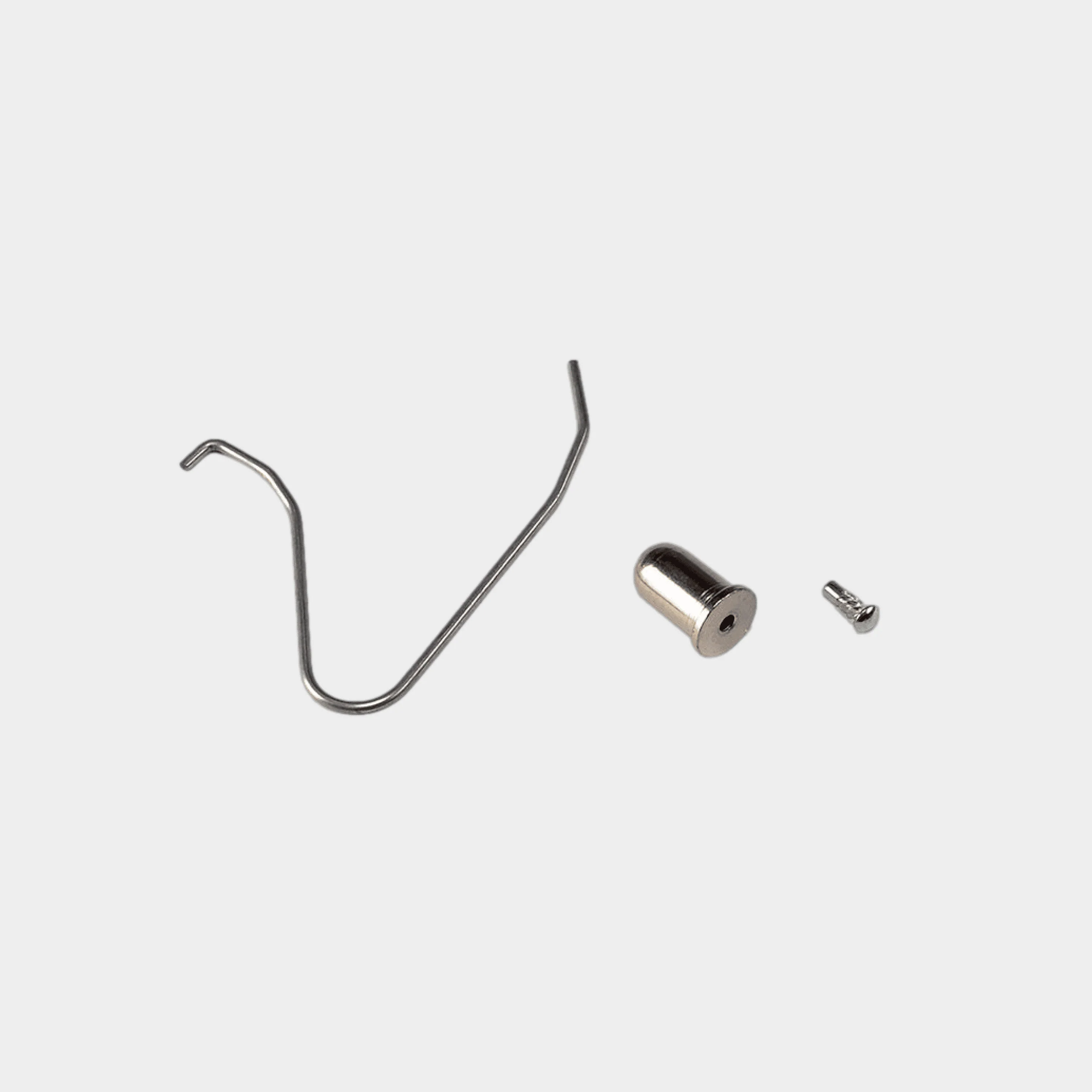Bolt and Spring for T Bar: Black