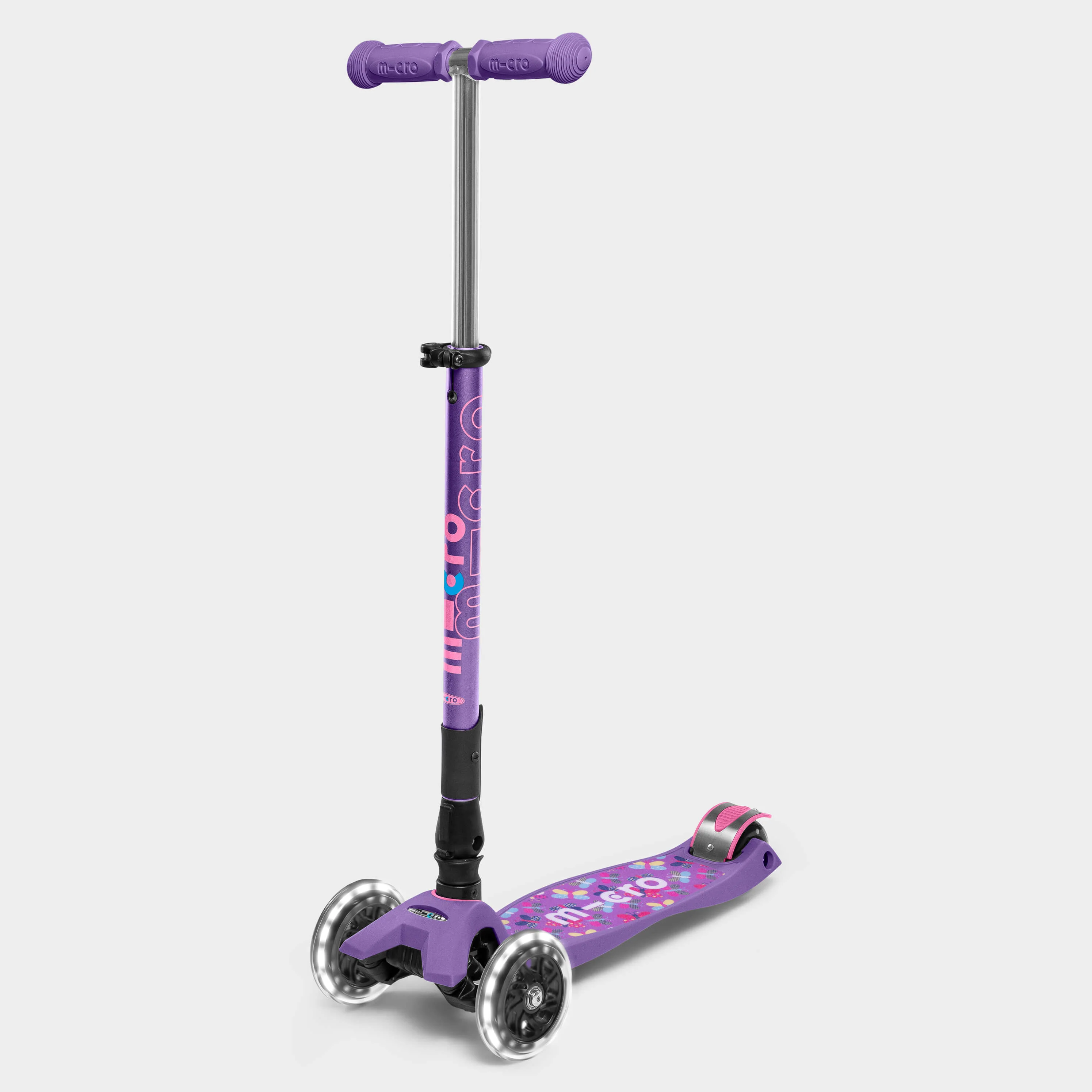 Maxi Micro Foldable LED Signature Prints: Purple Butterfly - Image 11