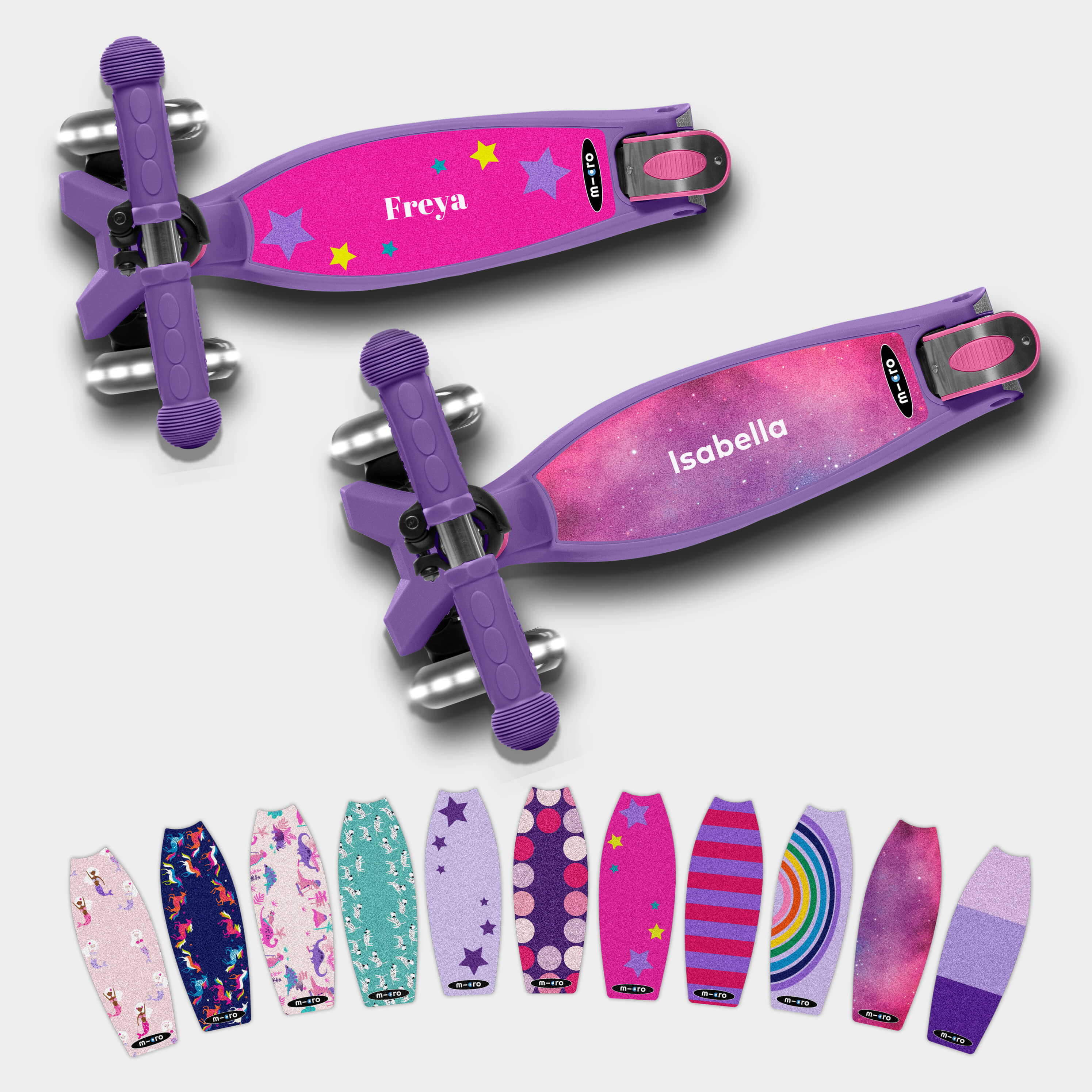 Customisable Maxi Micro Foldable LED: Purple - Image 2