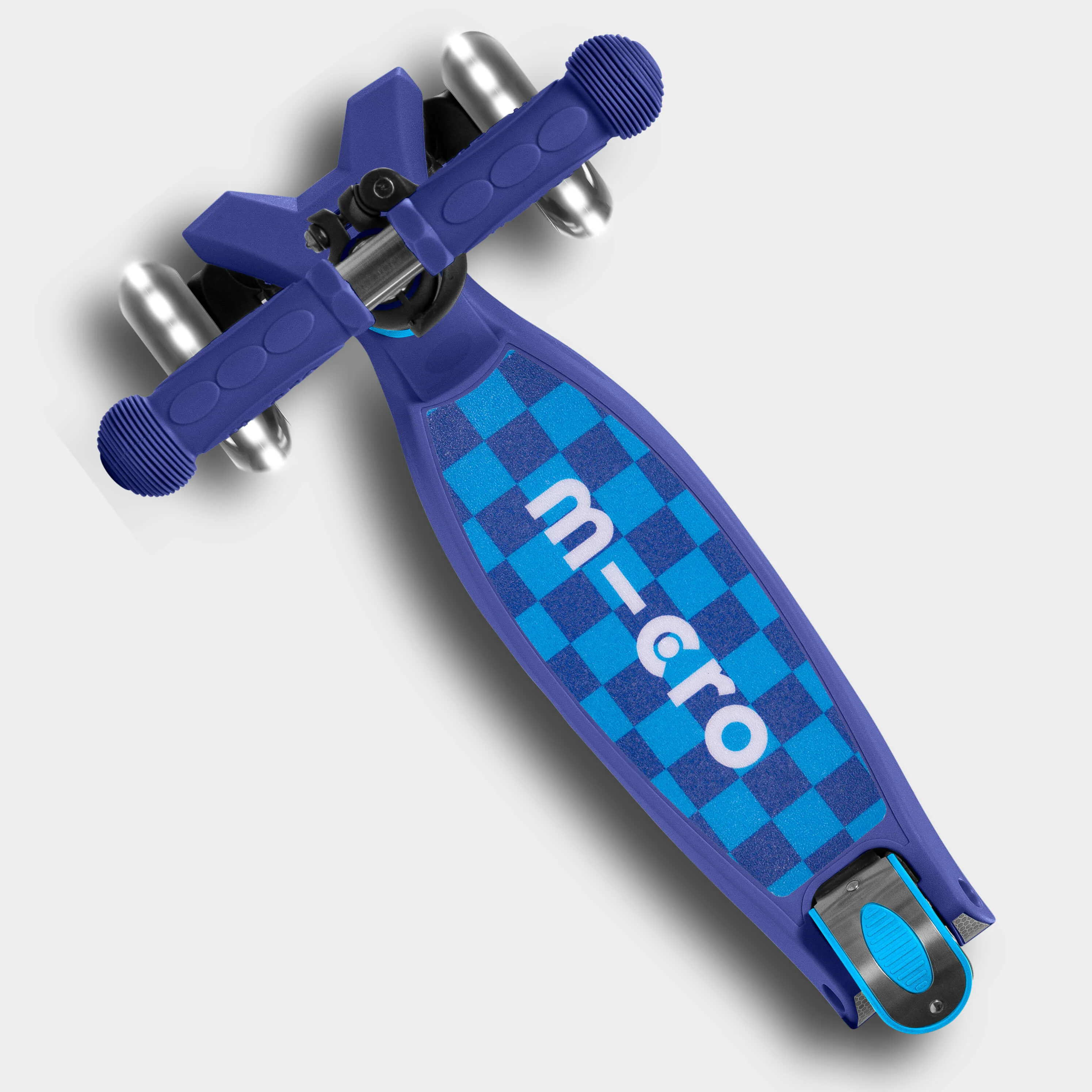 Maxi Micro Foldable LED Signature Prints: Navy Checker - Image 2