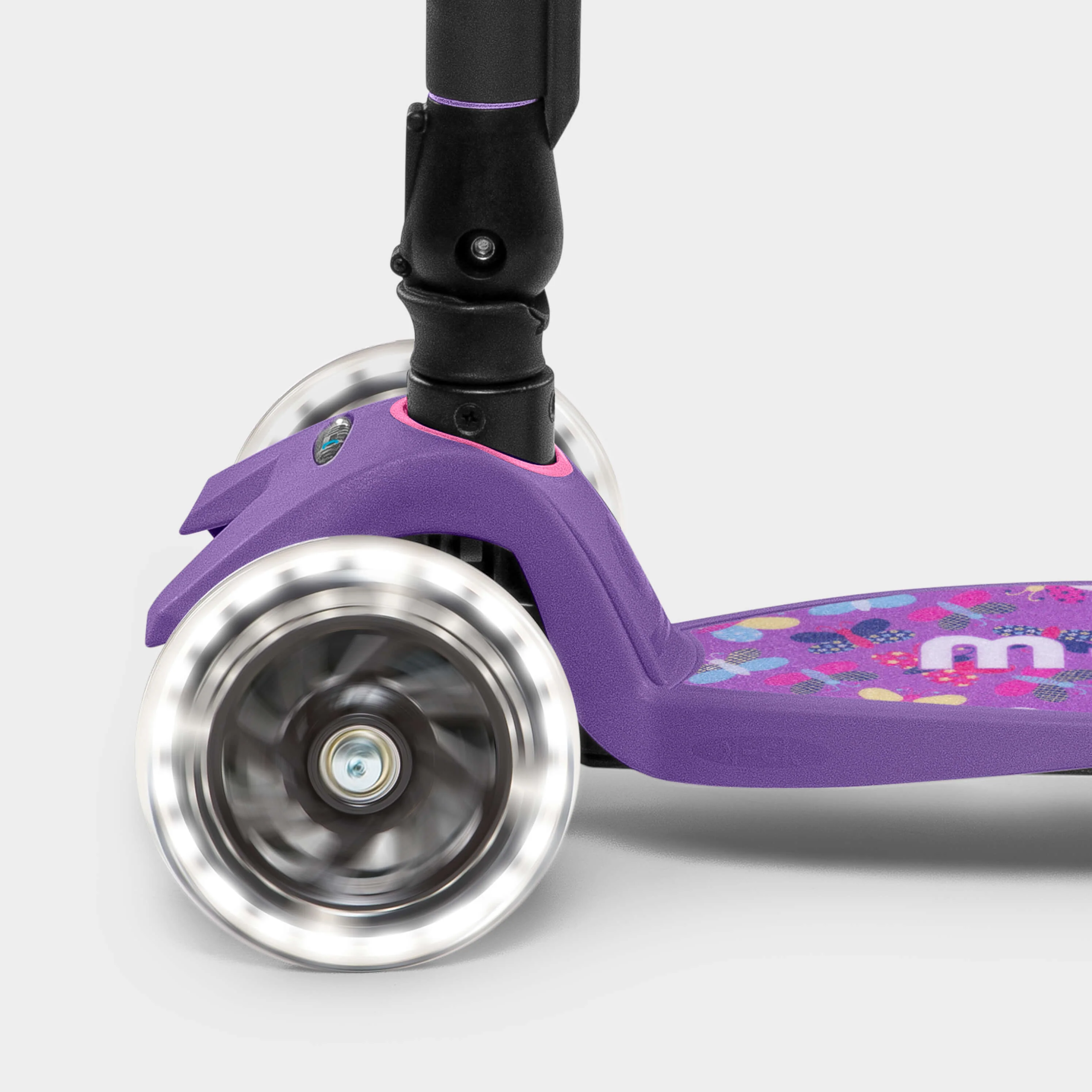 Maxi Micro Foldable LED Signature Prints: Purple Butterfly - Image 5