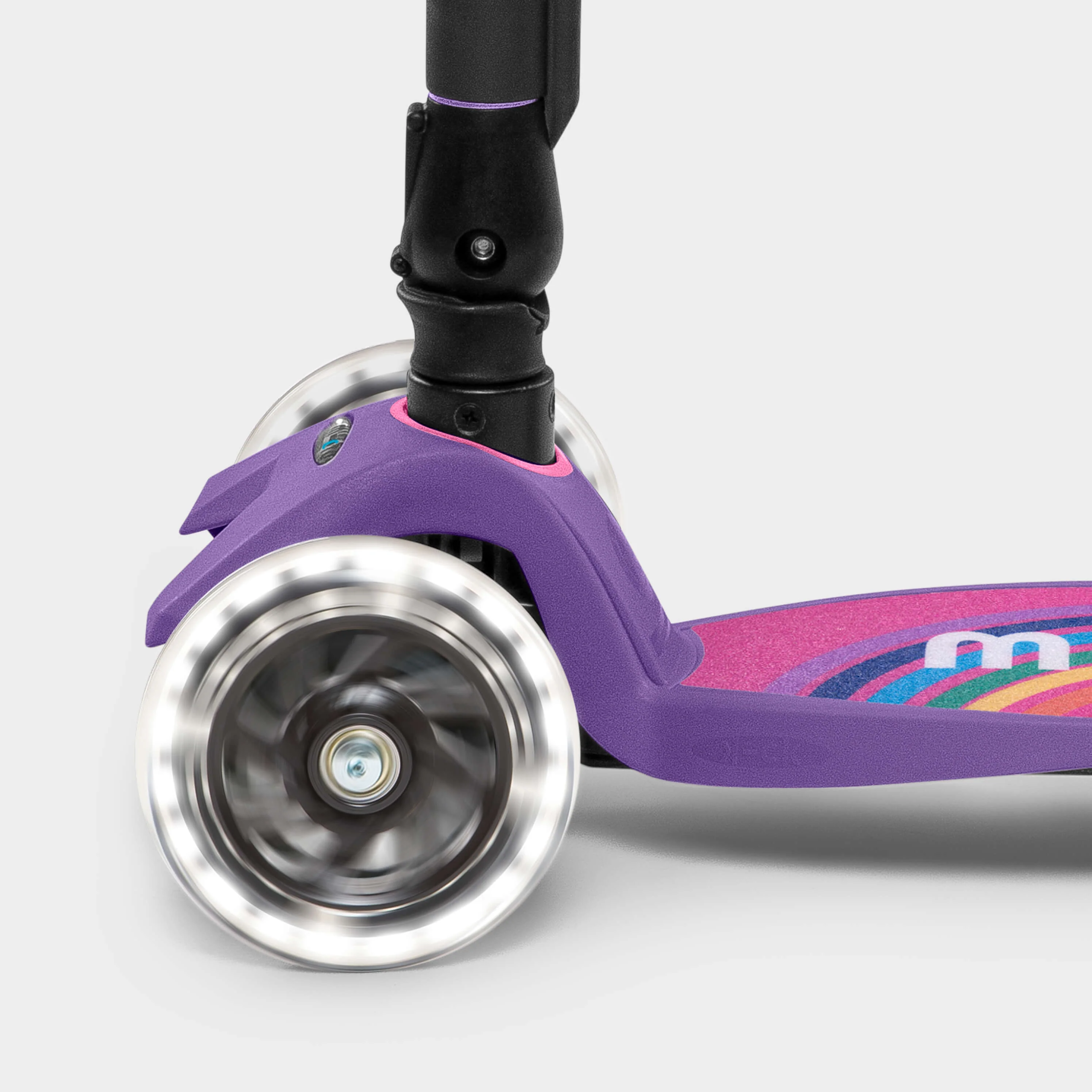 Maxi Micro Foldable LED Signature Prints: Purple Rainbow - Image 5