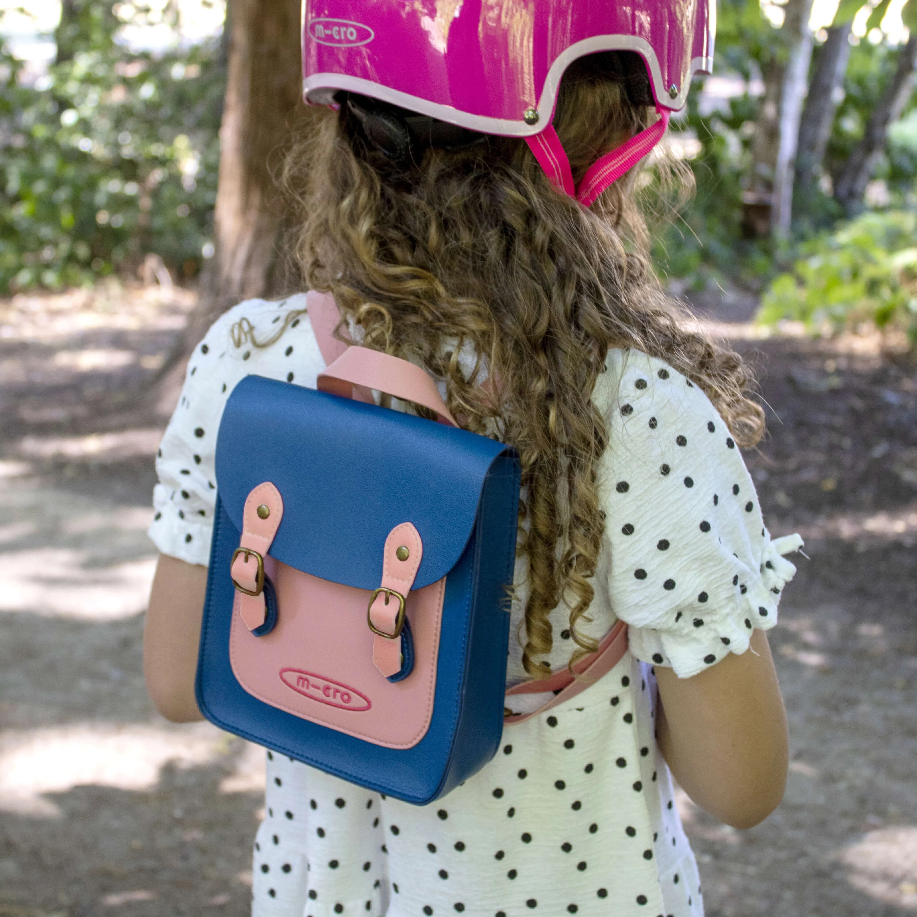 Satchel Micro 2in1: Navy/Pink - Image 6