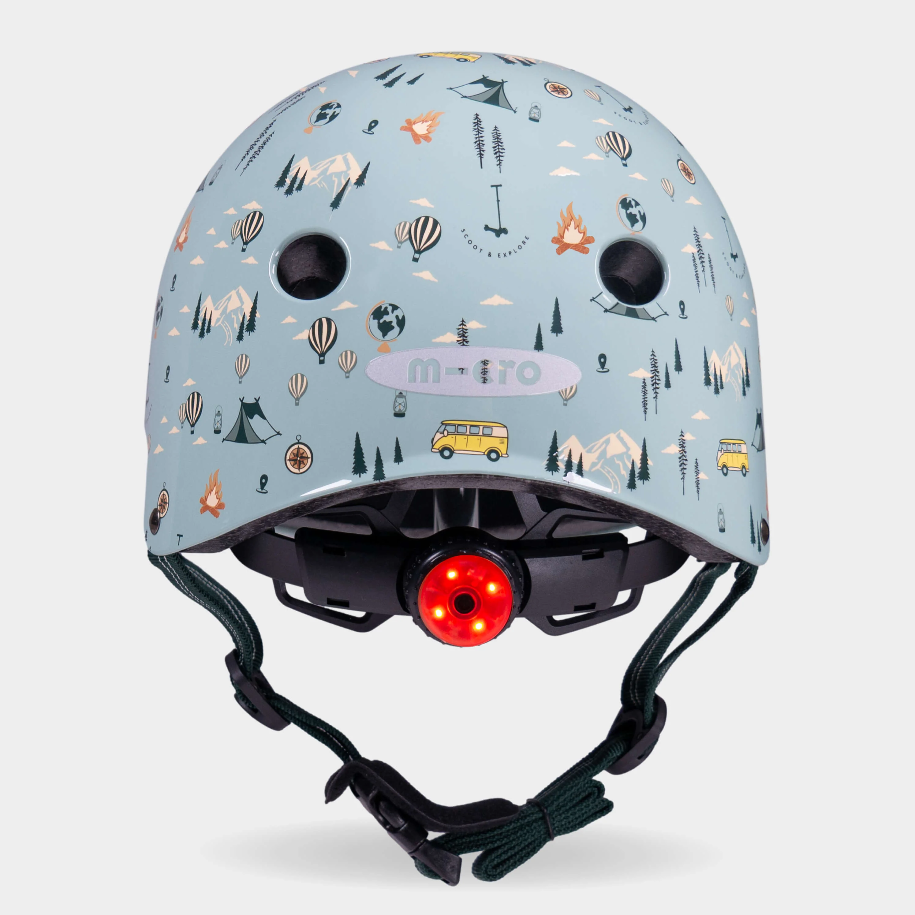 Printed Helmet For Bike and Scooters: Adventure - Image 2
