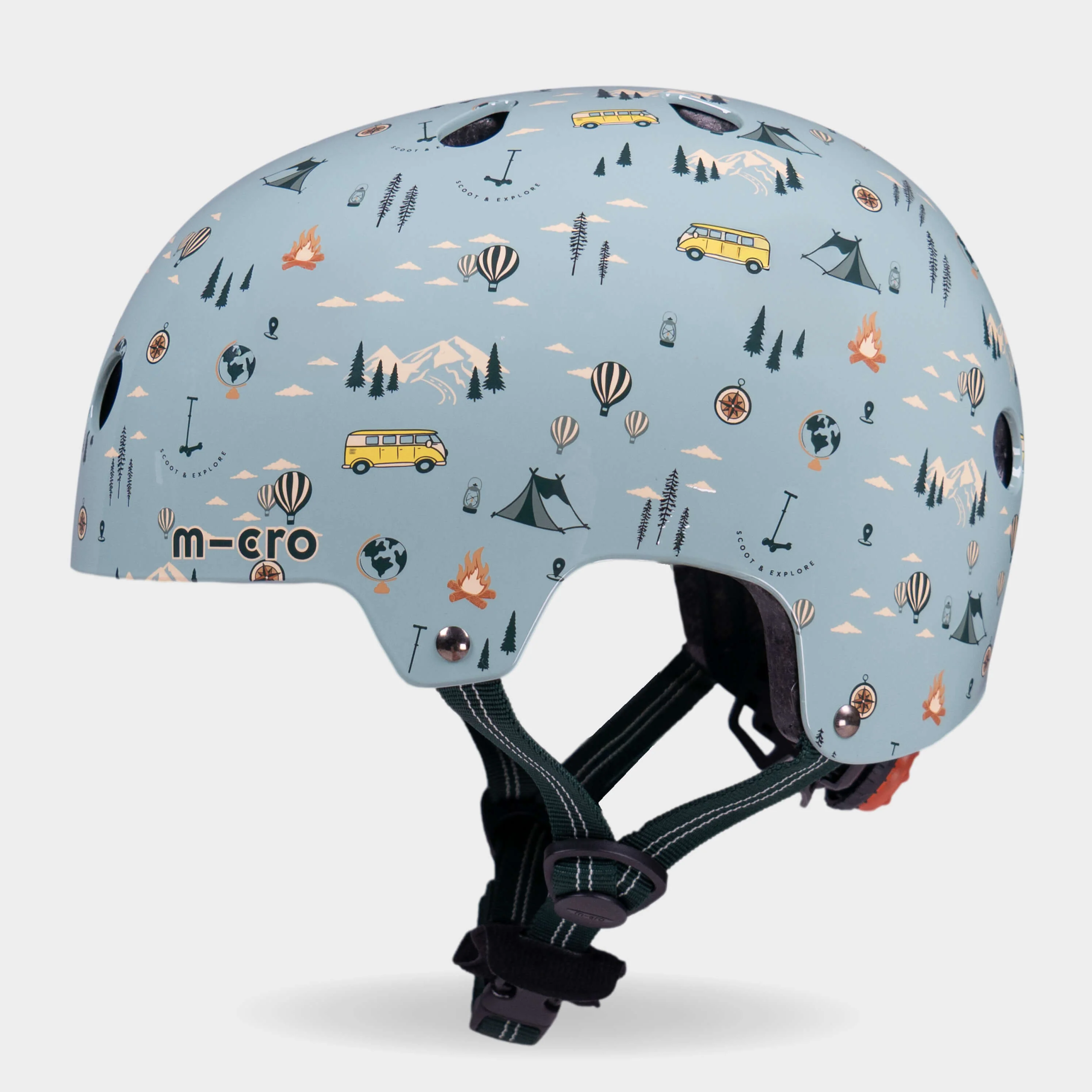 Printed Helmet For Bike and Scooters: Adventure - Image 4
