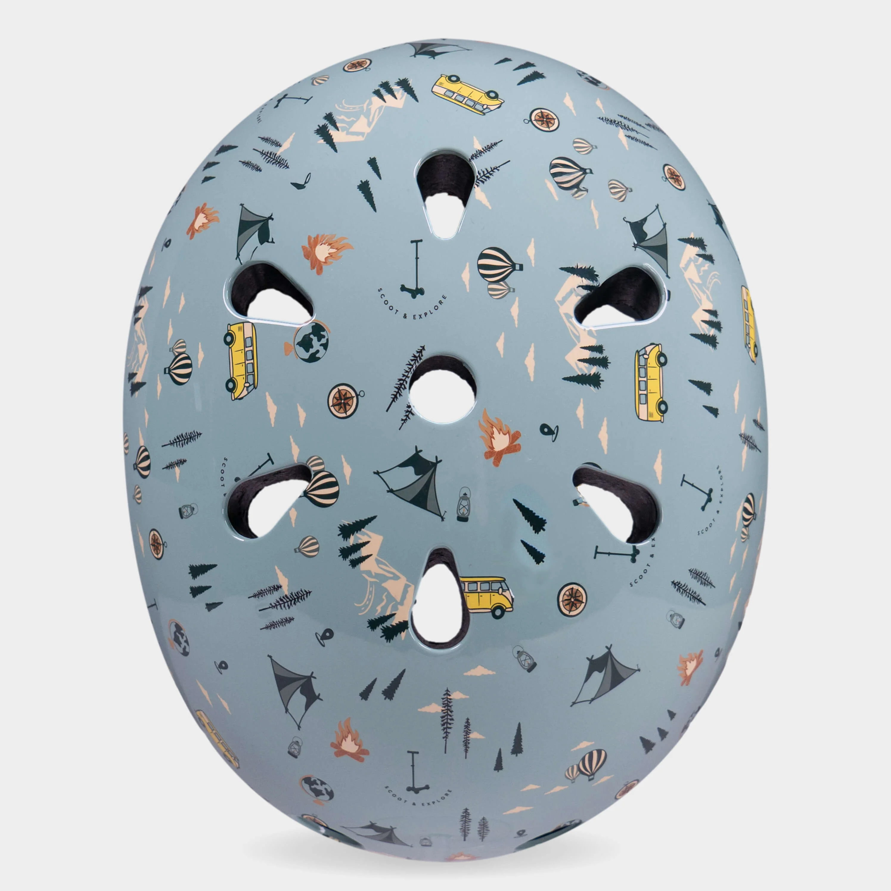 Printed Helmet For Bike and Scooters: Adventure - Image 6