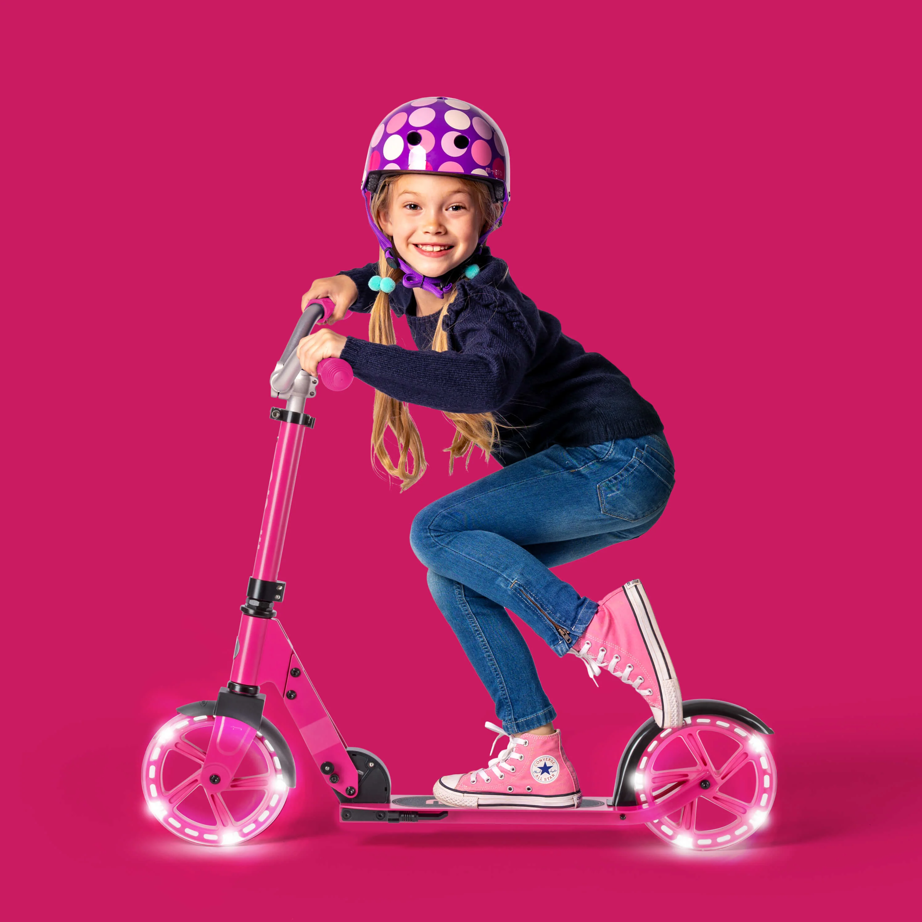 Micro Cruiser LED: Berry Pink - Image 4
