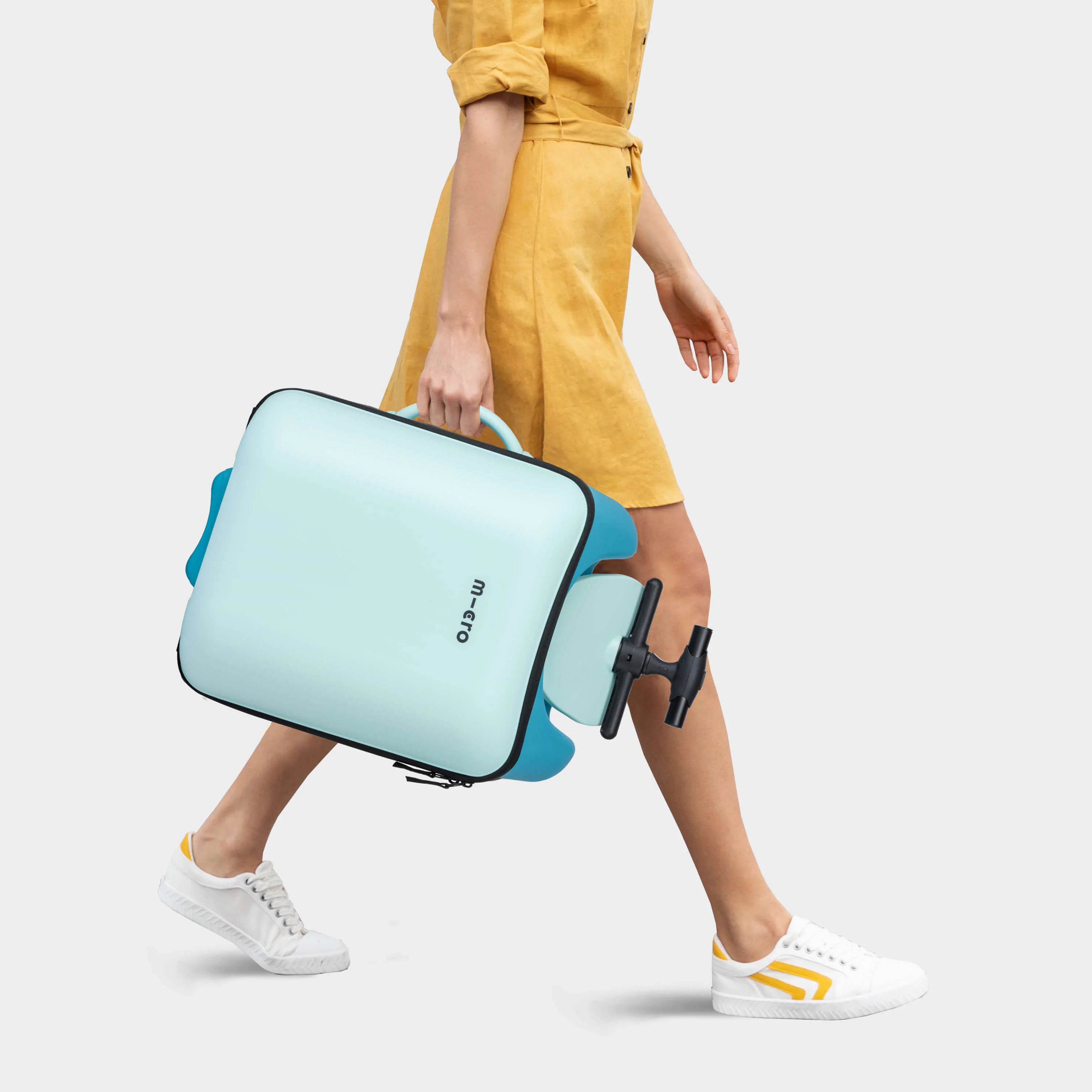Eazy Ride On Luggage: Blue - Image 7