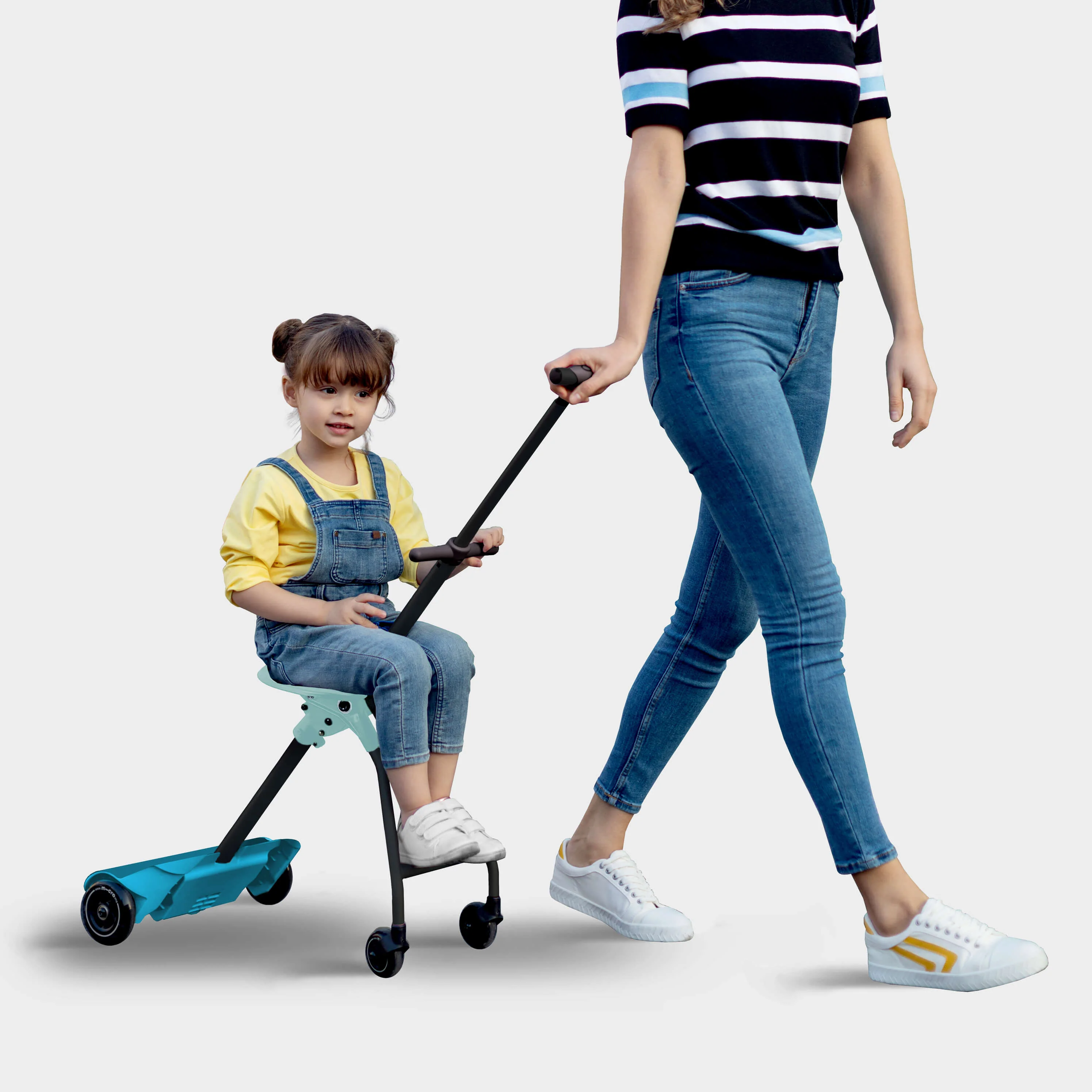 Eazy Ride On Luggage: Blue - Image 9
