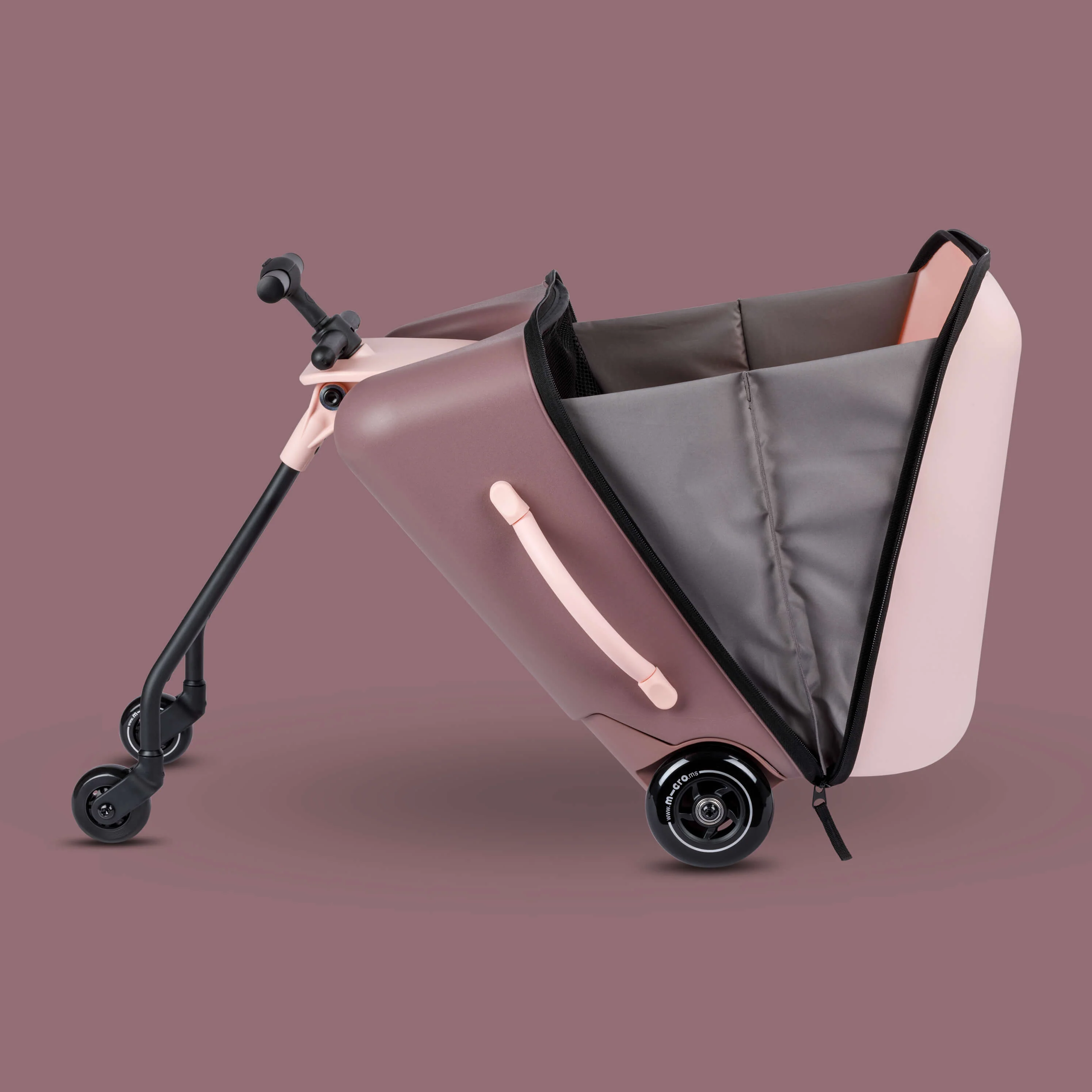 Eazy Ride On Luggage: Pink - Image 10