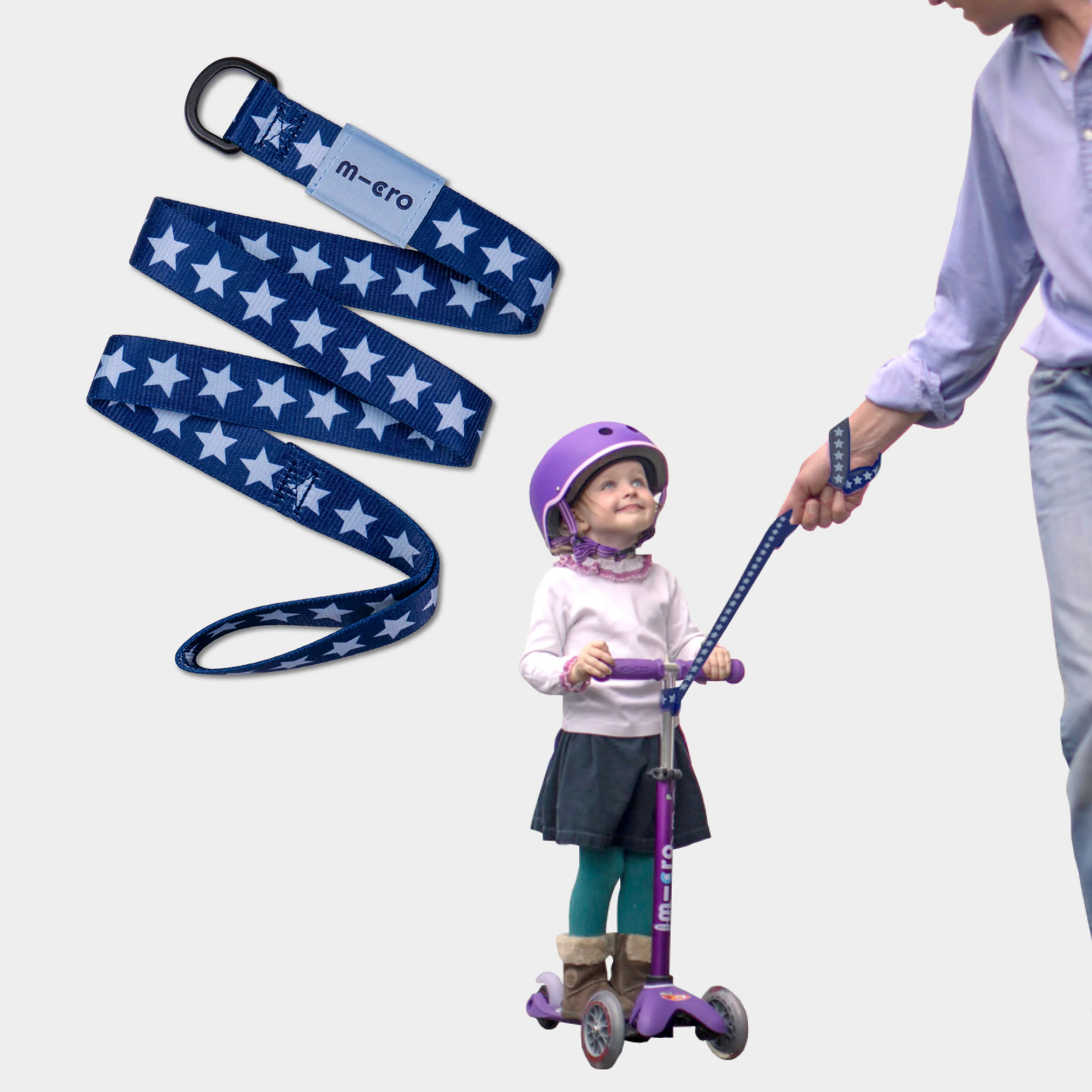 My First Scooter Gift Set Navy Star - Image 6