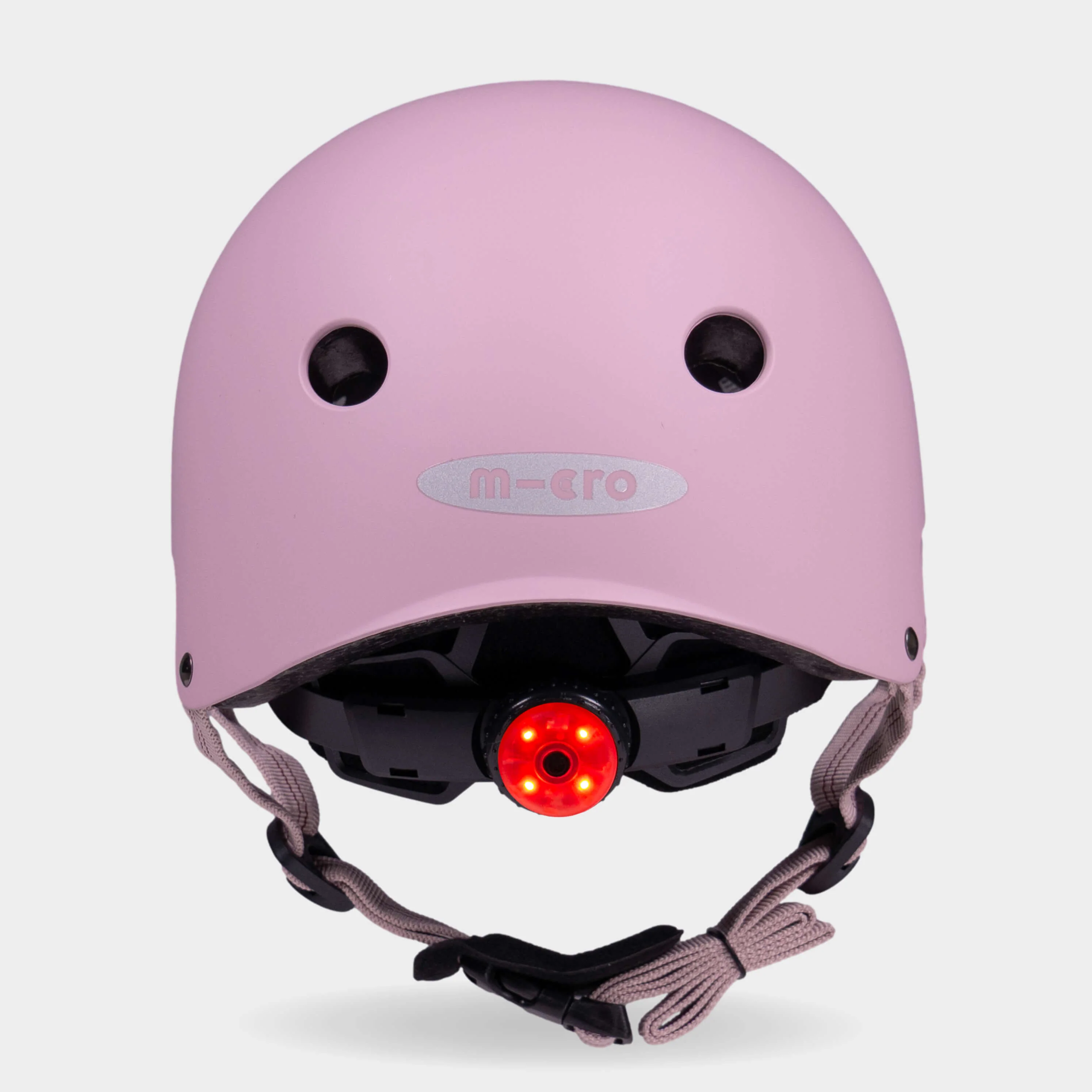 Plain Helmet for Bike and Scooters: Rose Pink - Image 2