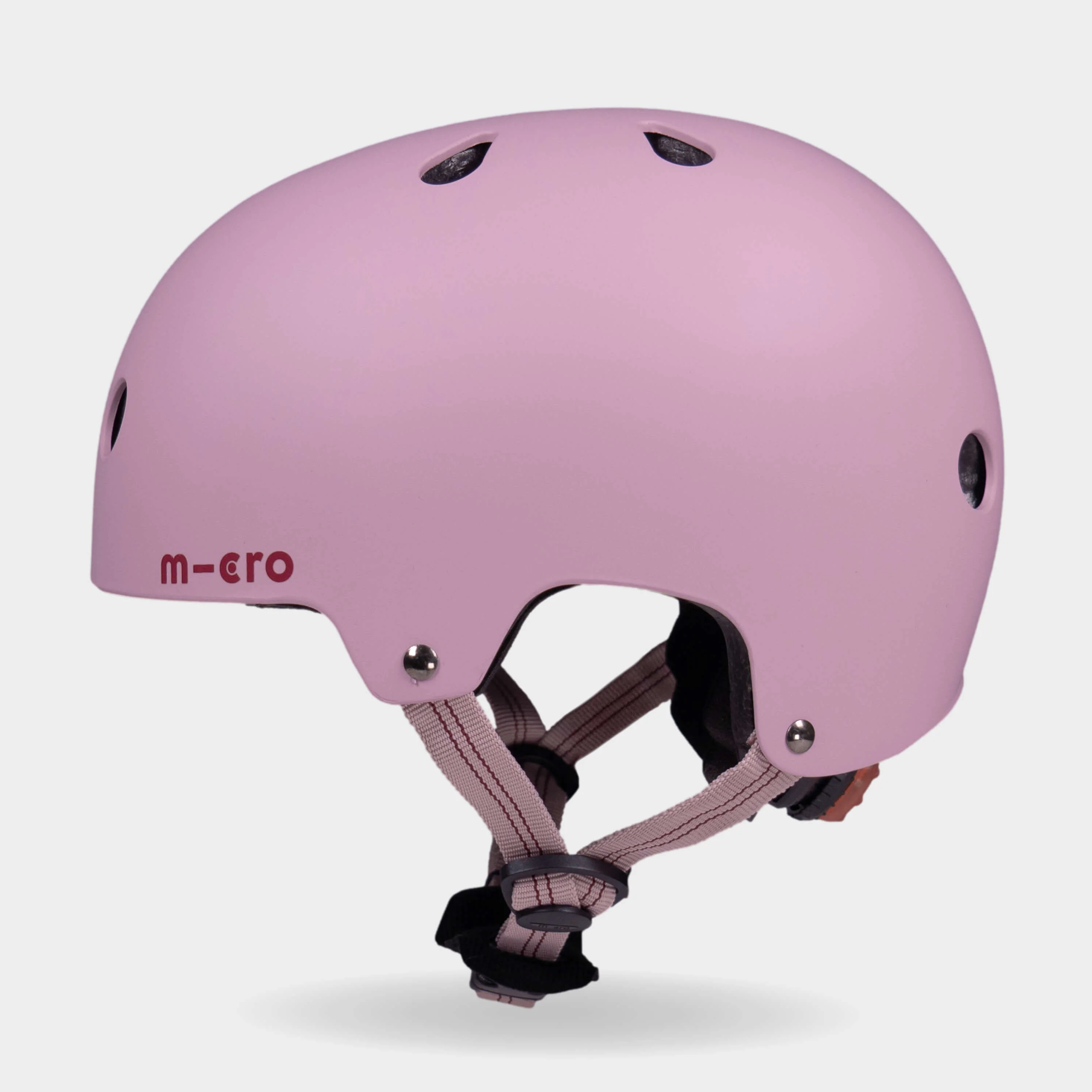 Plain Helmet for Bike and Scooters: Rose Pink - Image 3