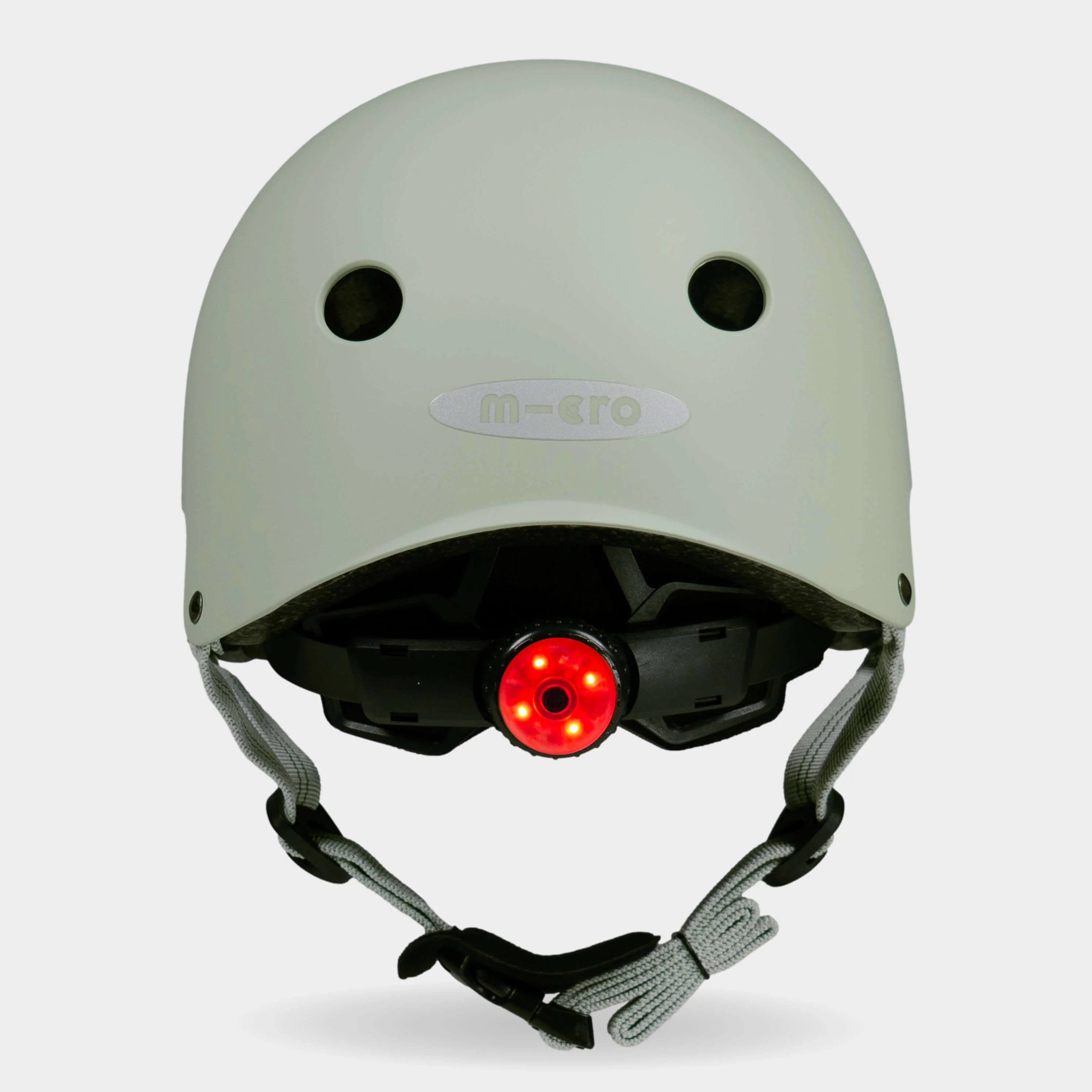 Plain Helmet for Bike and Scooters: Sage Green - Image 2