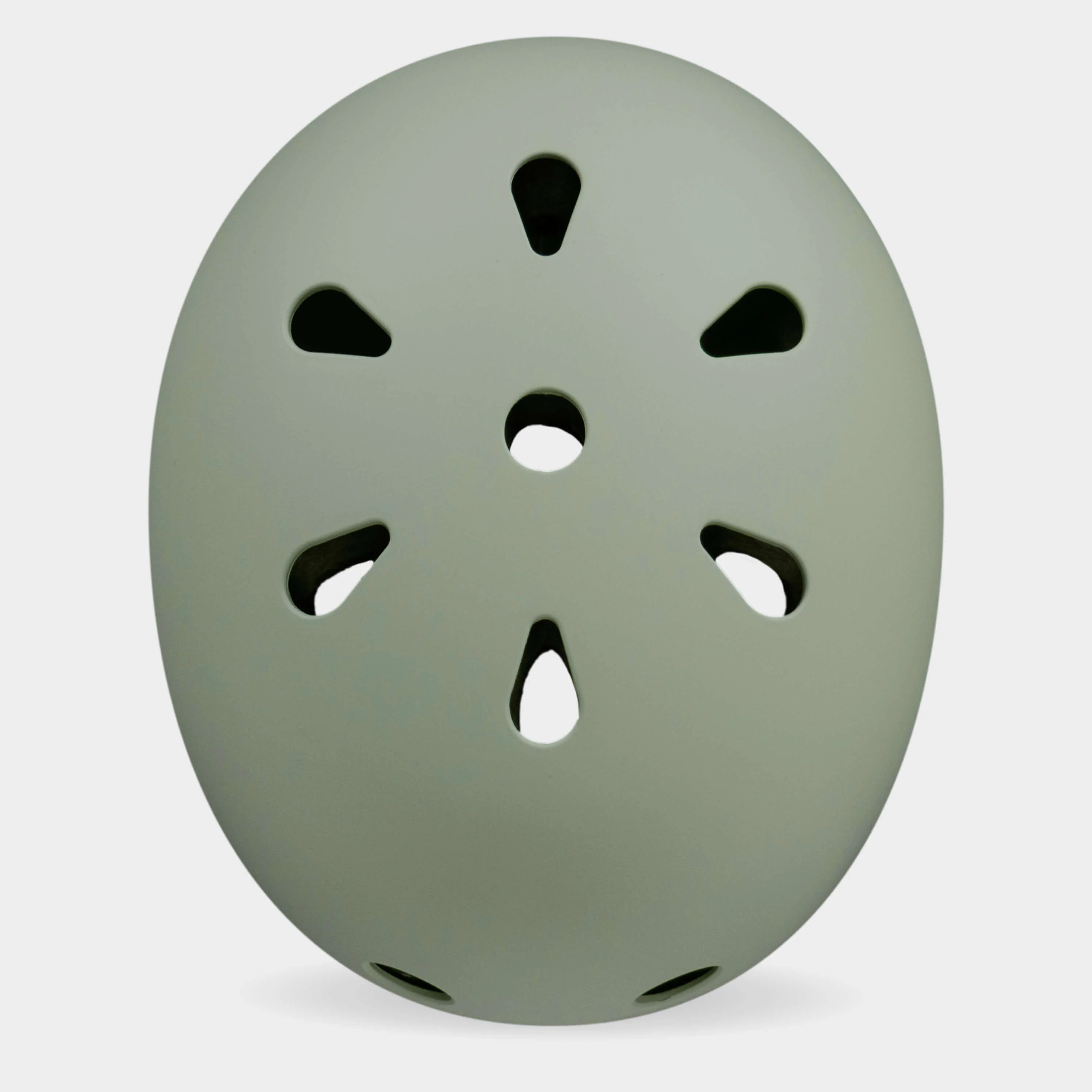Plain Helmet for Bike and Scooters: Sage Green - Image 7
