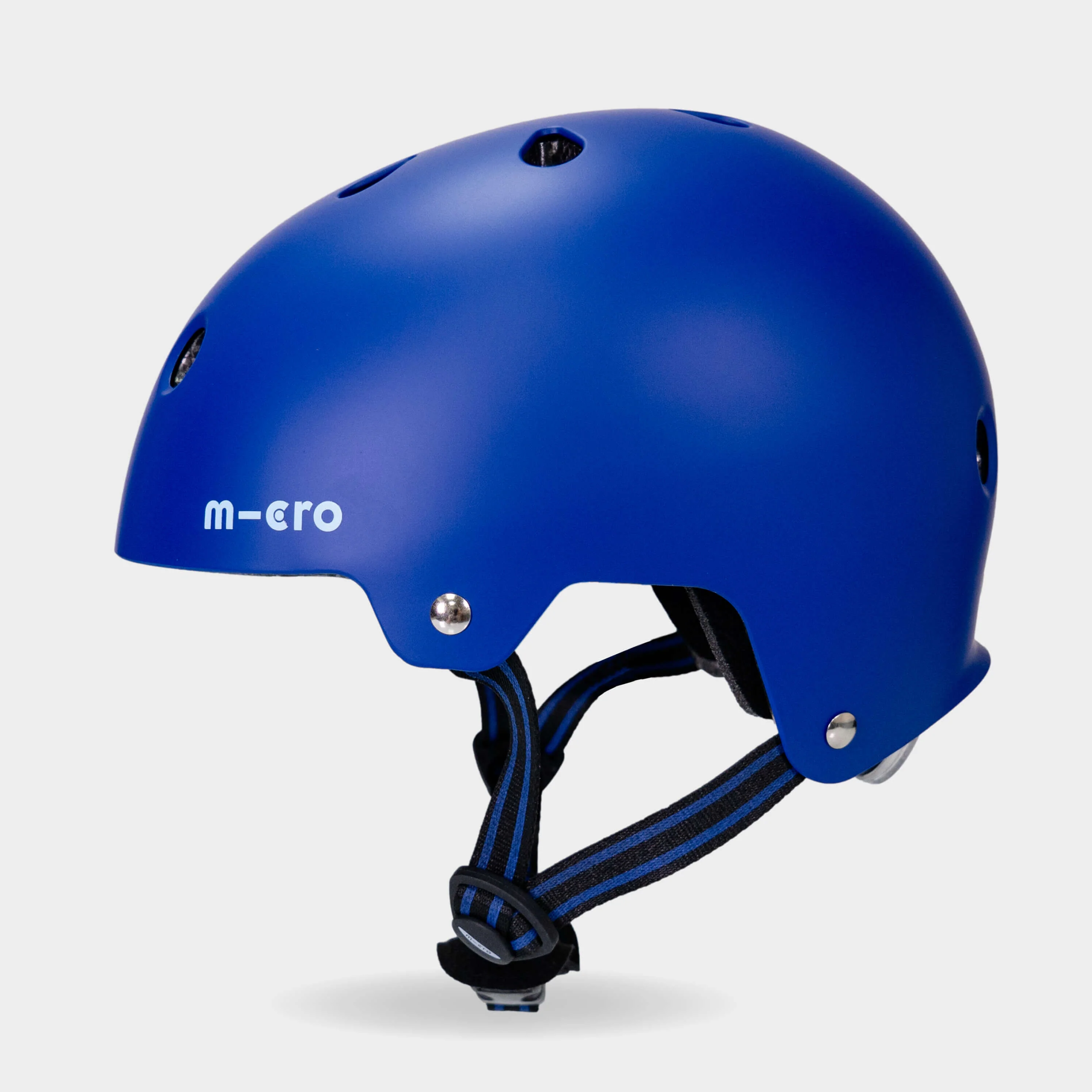 Plain Eco Helmet For Bikes and Scooters: Blue - Image 3
