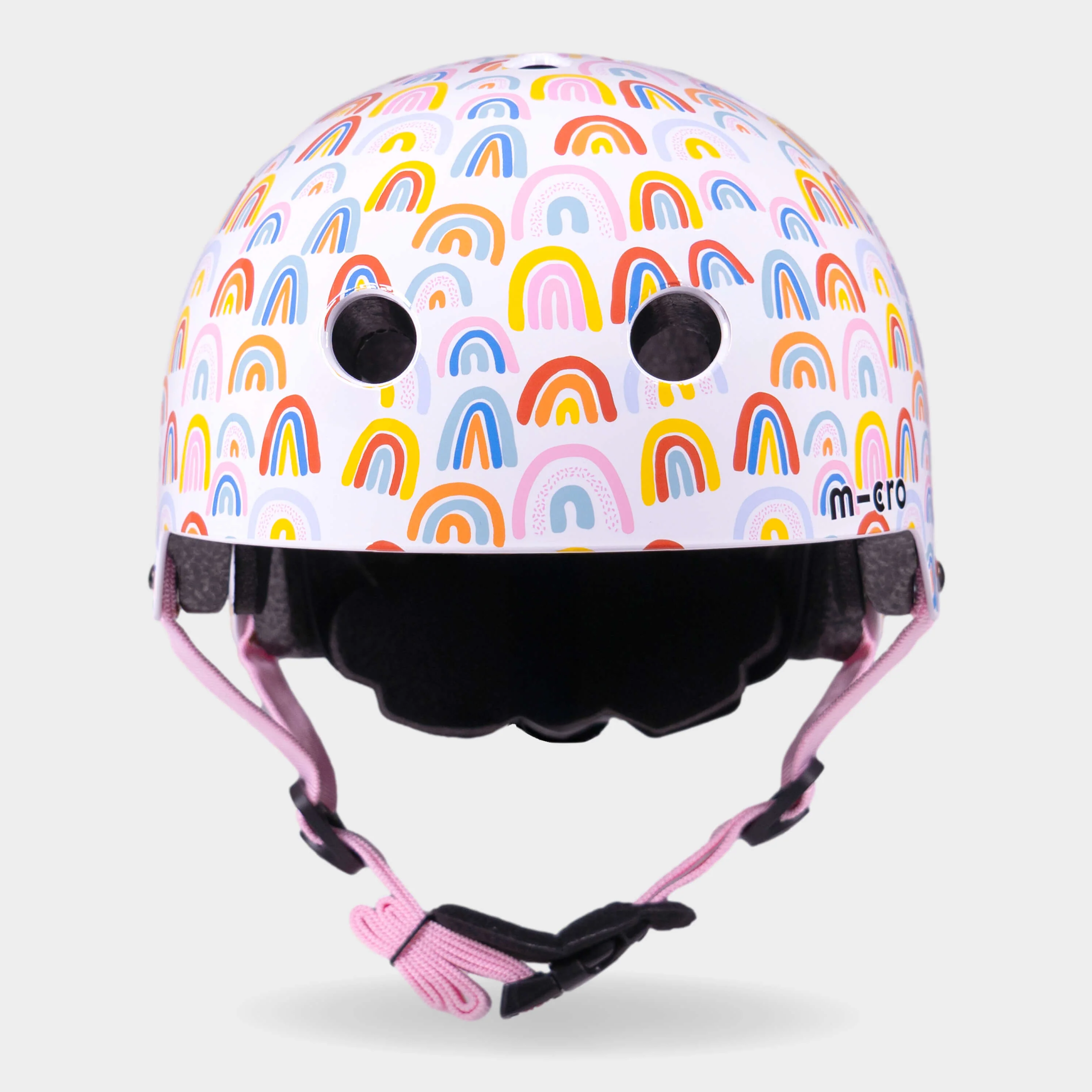 Printed Helmet For Bike and Scooters: Rainbow - Image 5