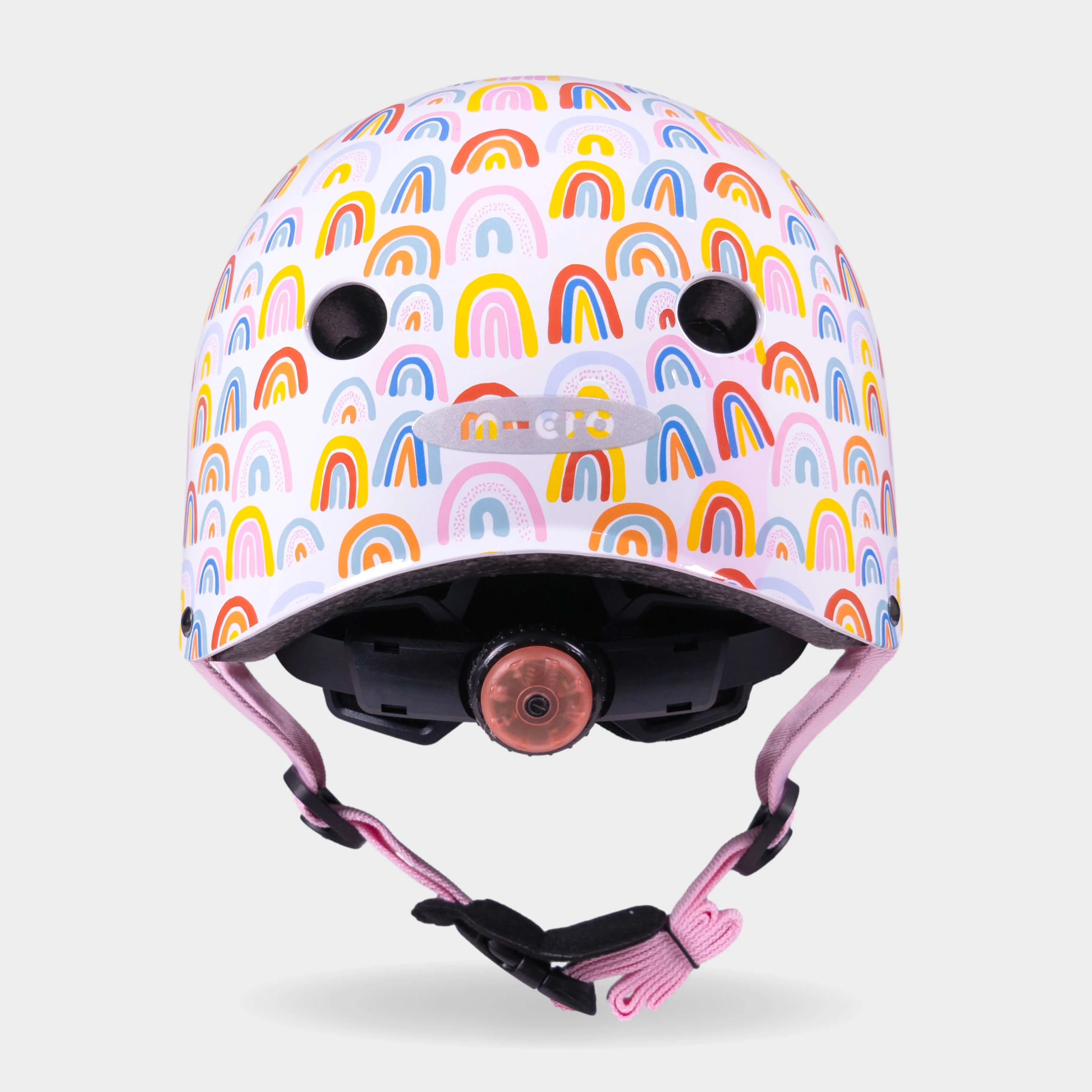 Printed Helmet For Bike and Scooters: Rainbow - Image 8