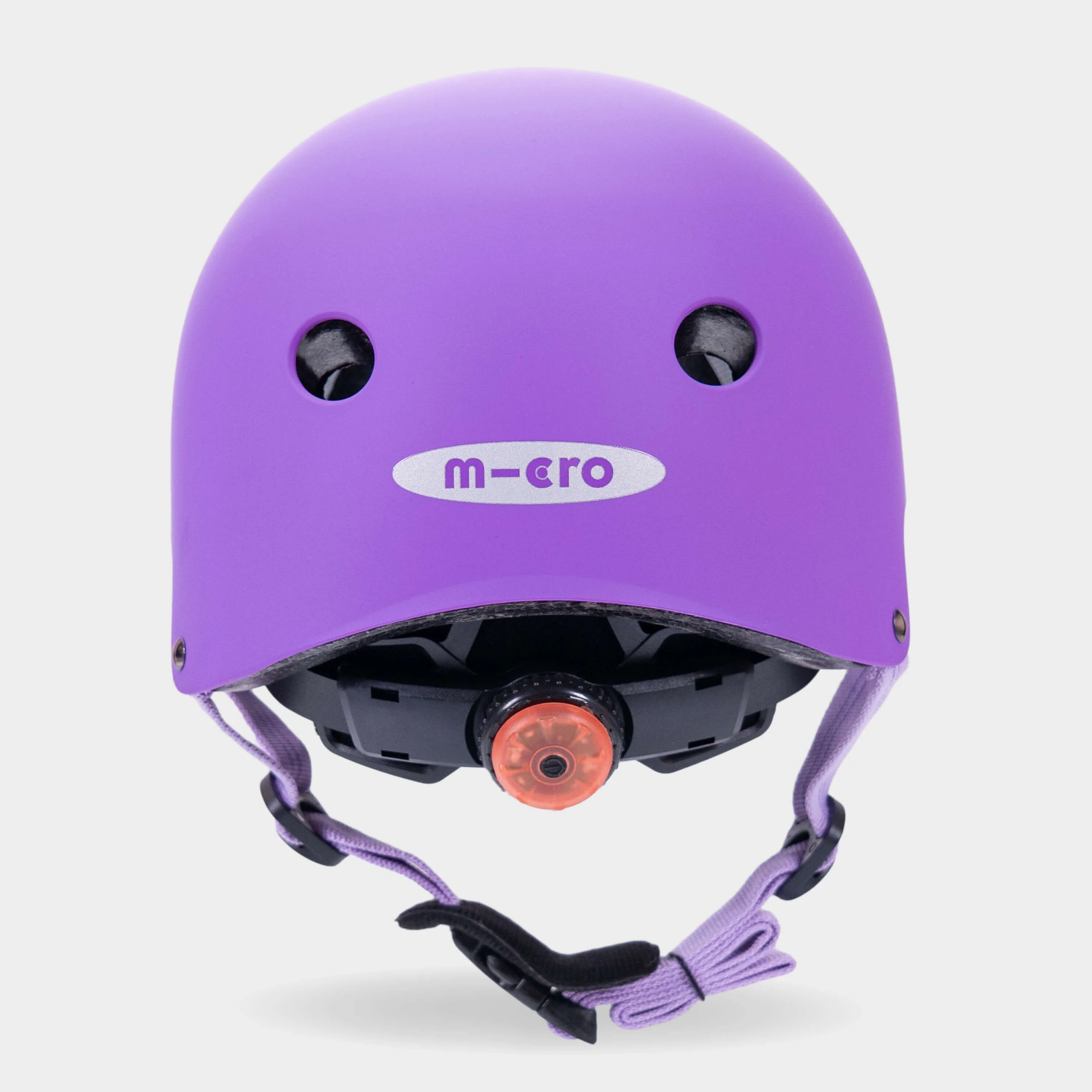 Plain Helmet for Bike and Scooters: Purple - Image 7
