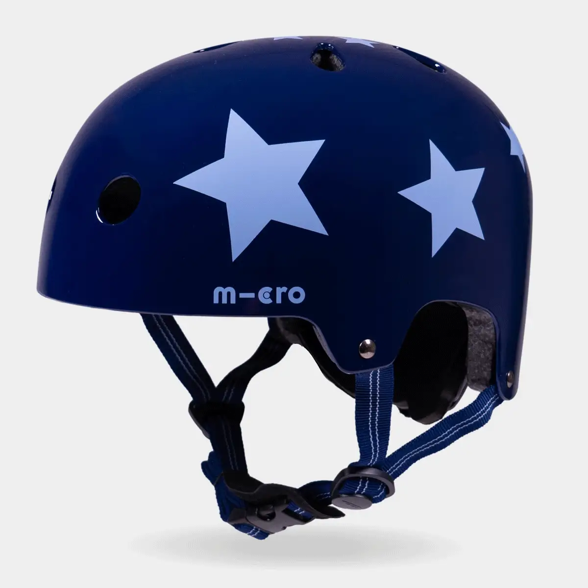 Printed Helmet for Bikes and Scooters: Navy Star - Image 3
