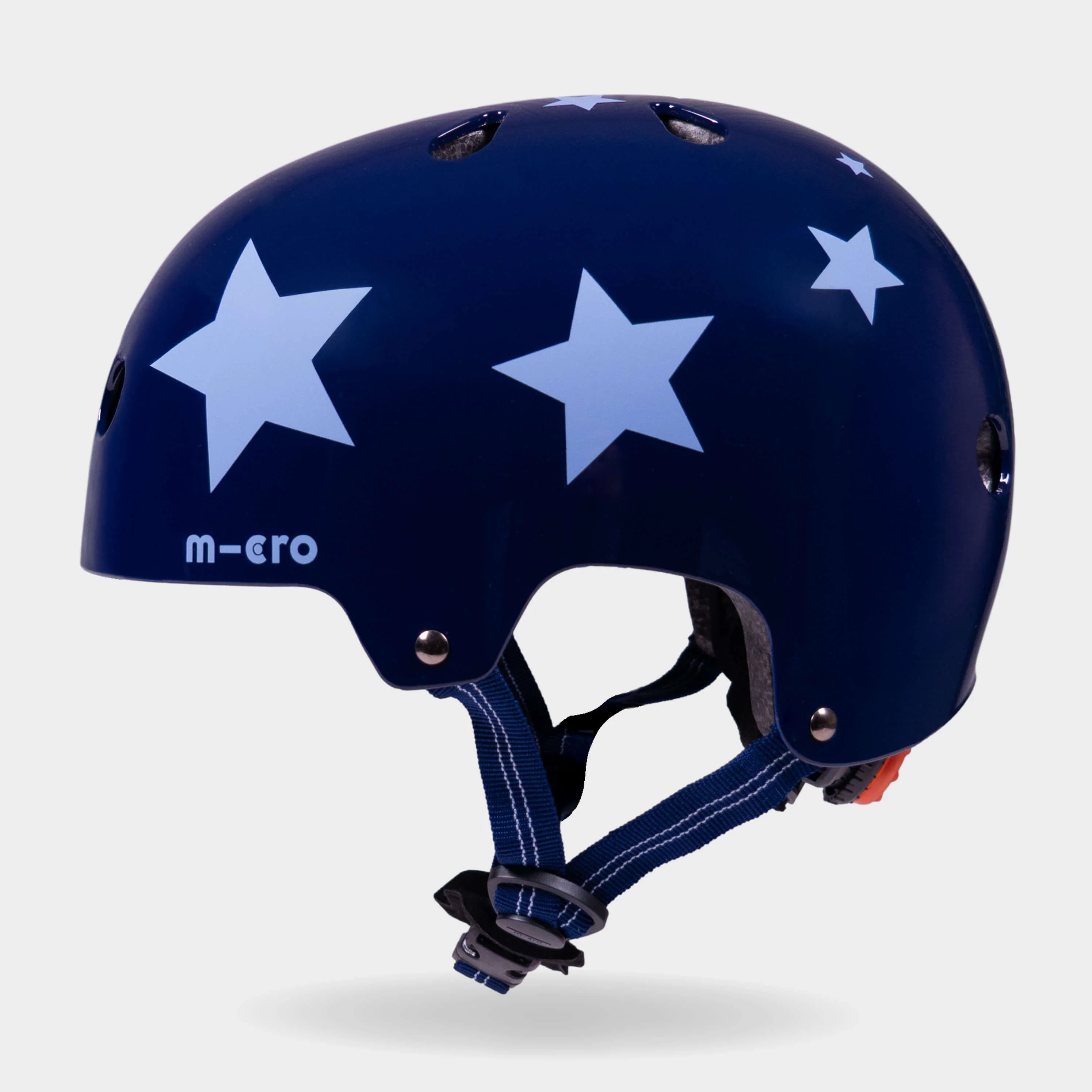 Printed Helmet for Bikes and Scooters: Navy Star - Image 4