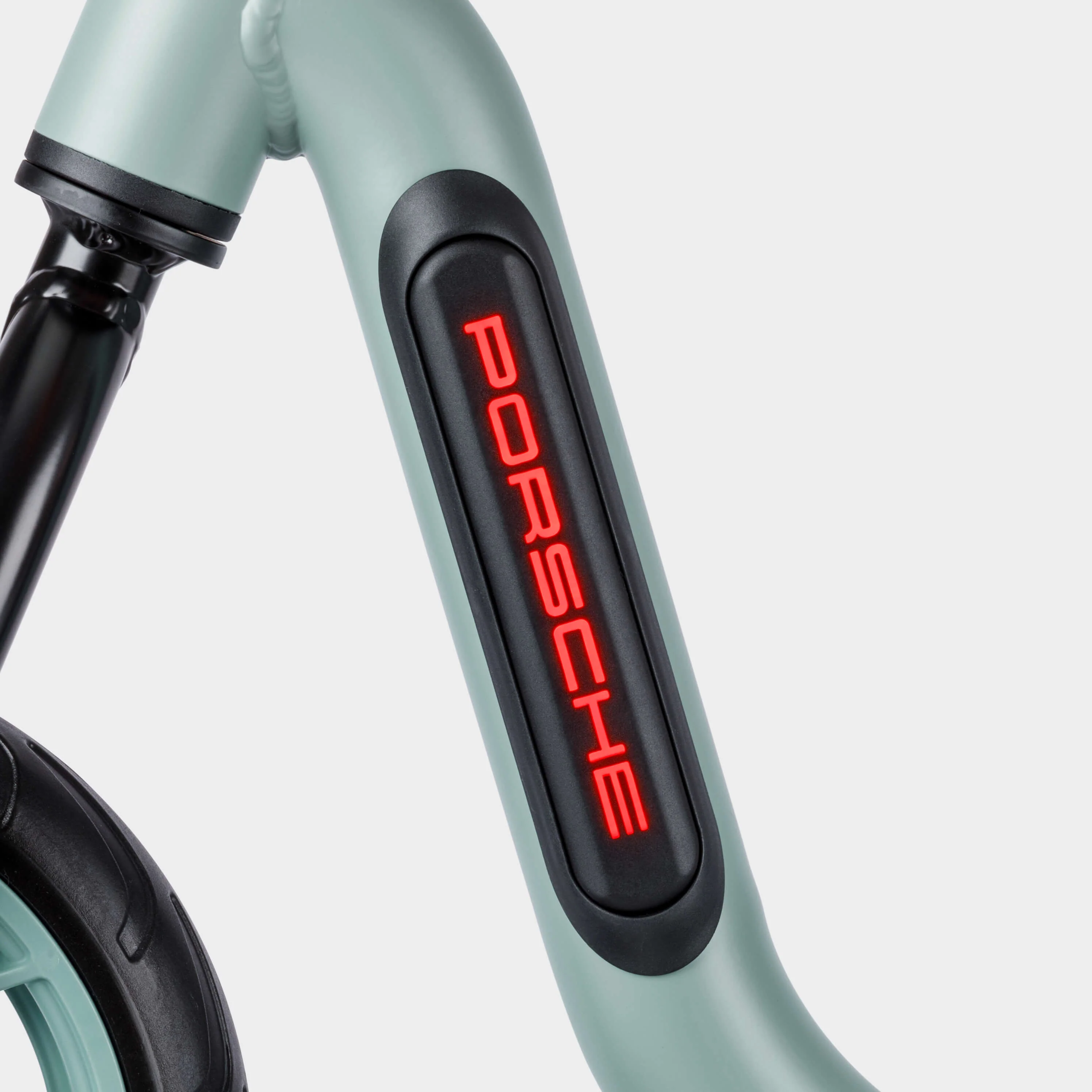 Micro Smart Balance Bike Porsche Edition: Metallic Green - Image 3