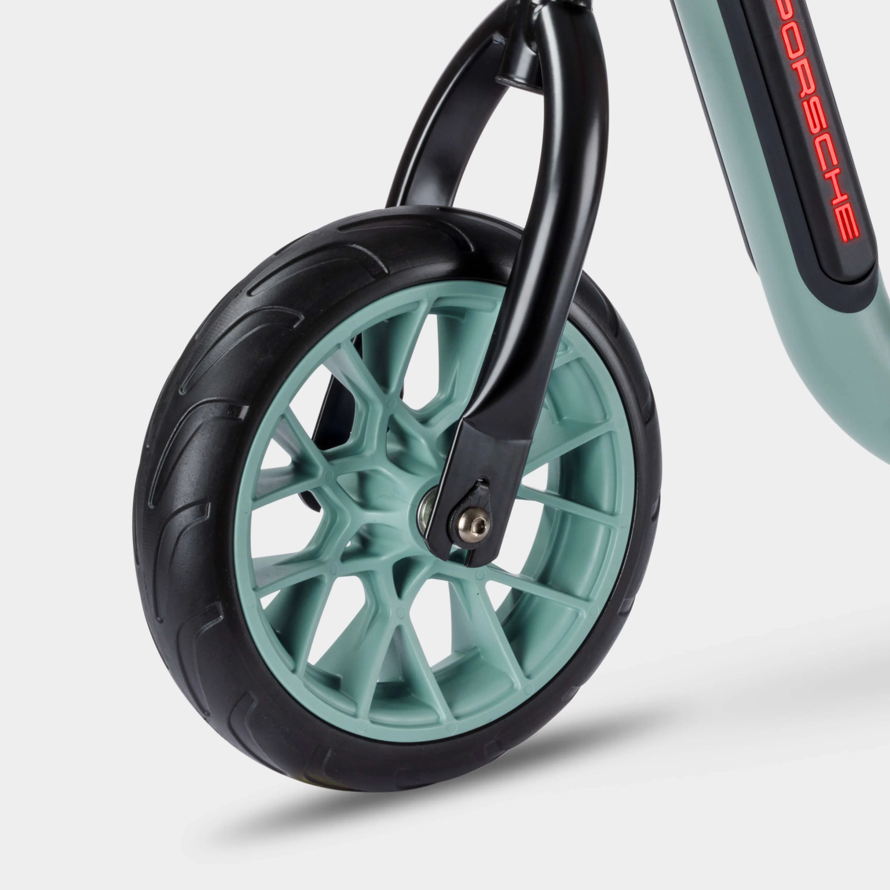 Micro Smart Balance Bike Porsche Edition: Metallic Green - Image 6