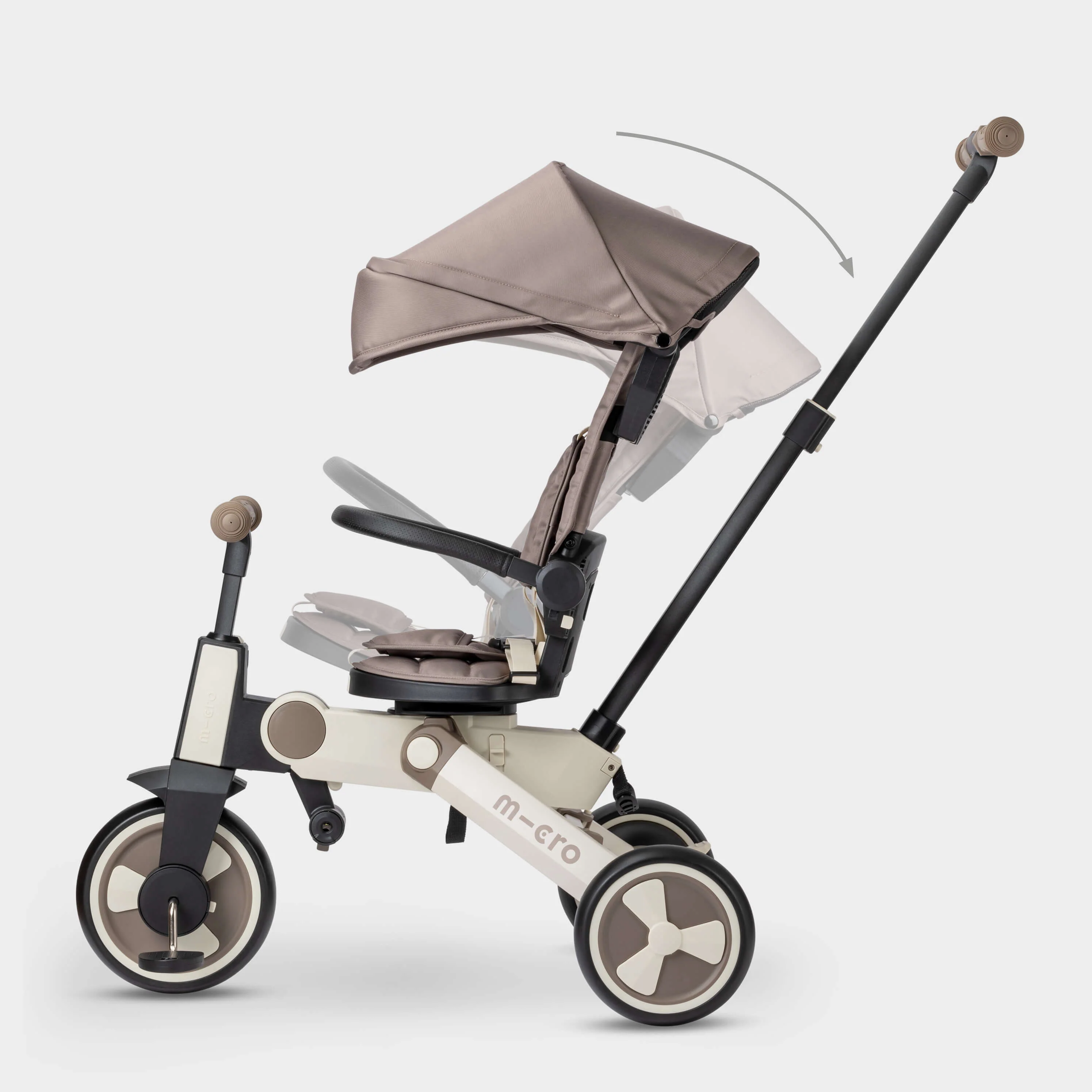 Micro Flexi Trike: Brown Latte - Image 4