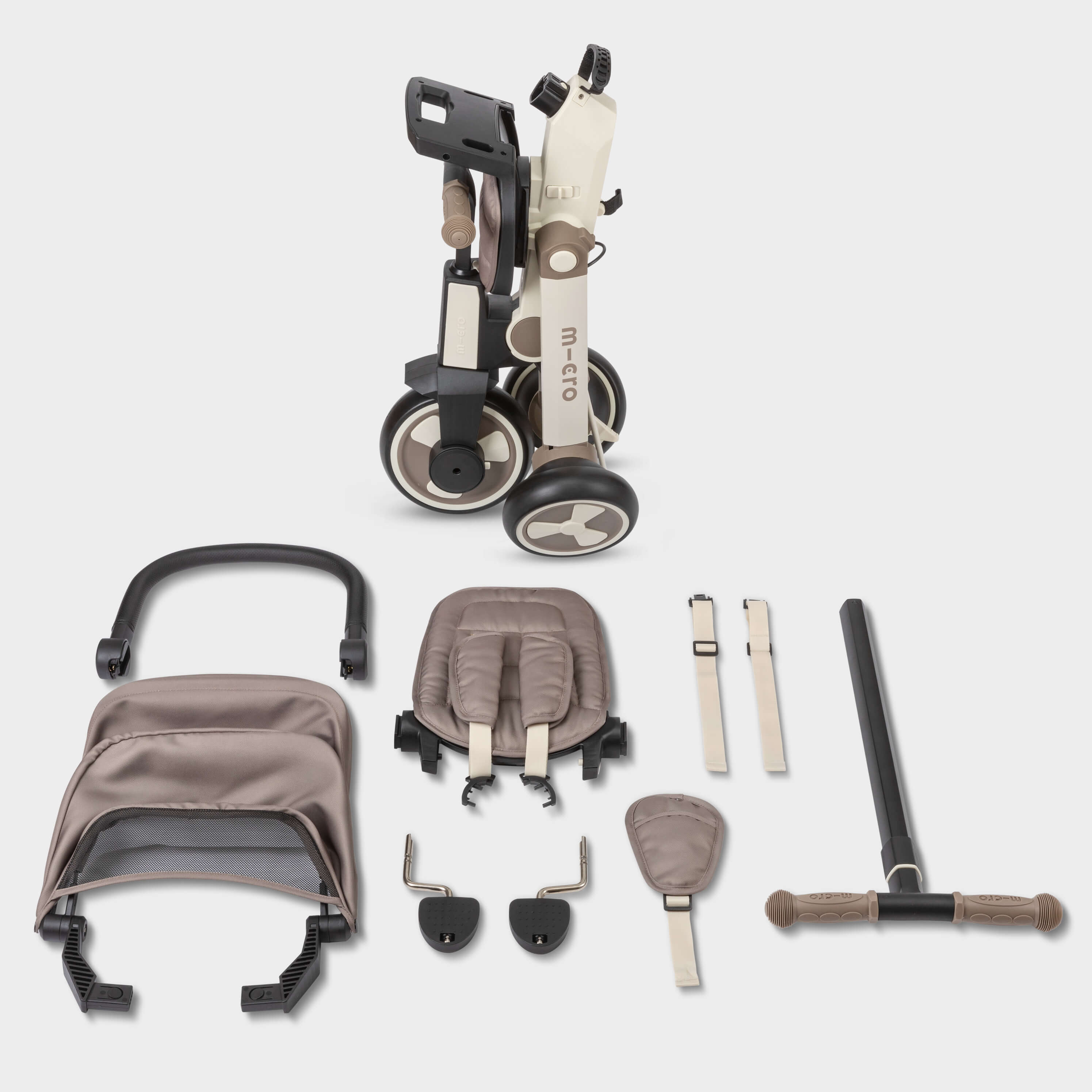 Micro Flexi Trike: Brown Latte - Image 9