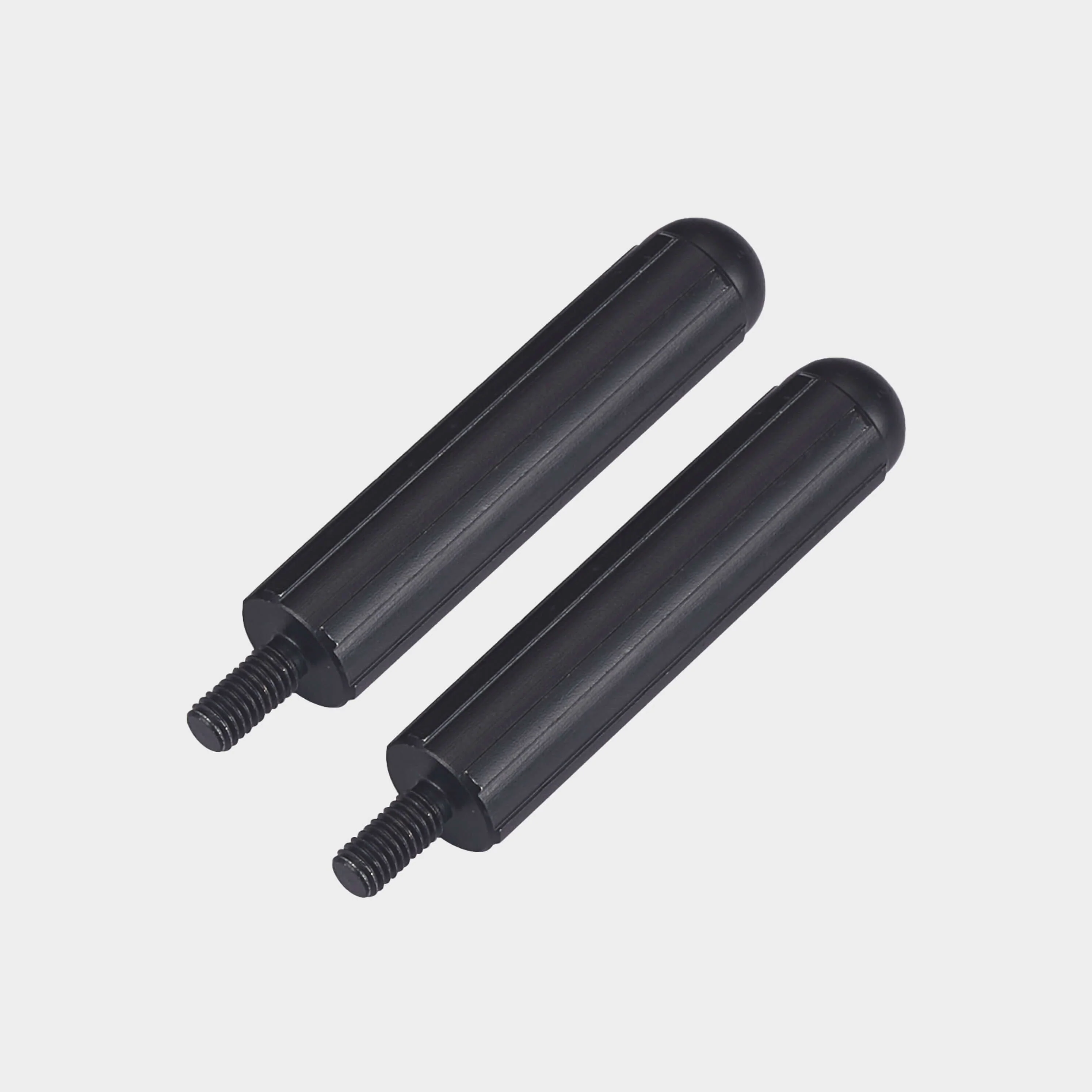 Mini 2 Grow Seat Footrest Pegs (2 pcs): Black