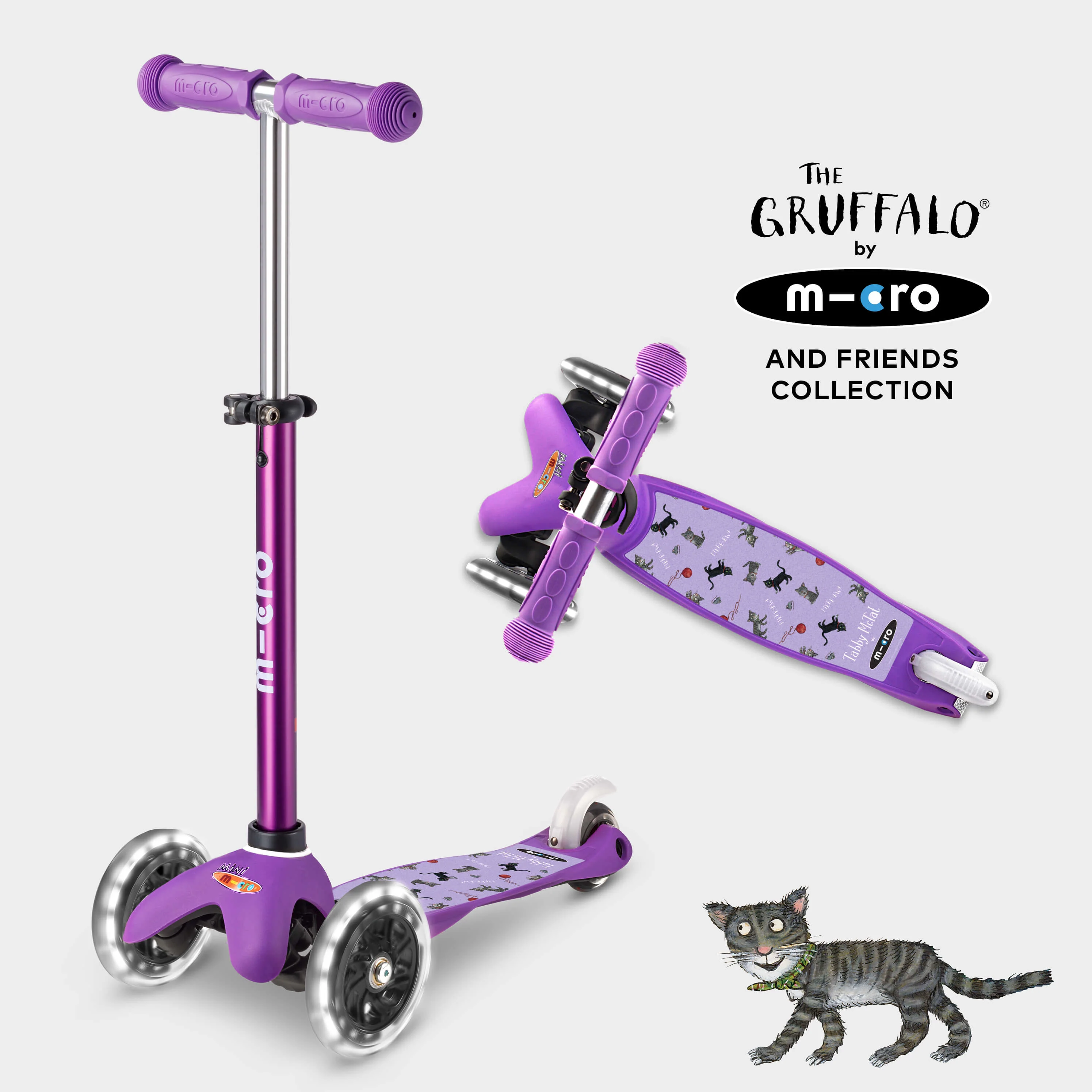 Mini Micro Deluxe LED Gruffalo and Friends Design: Purple - Image 11