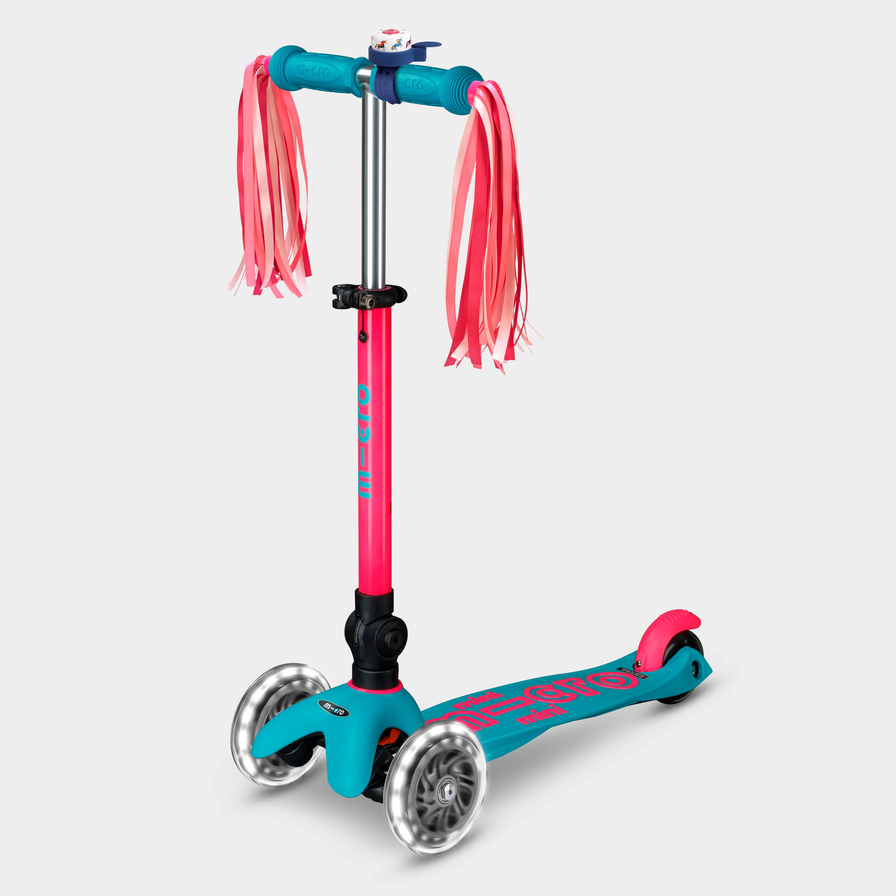 Mini Micro Foldable LED: Neon Pink/Aqua - Image 11