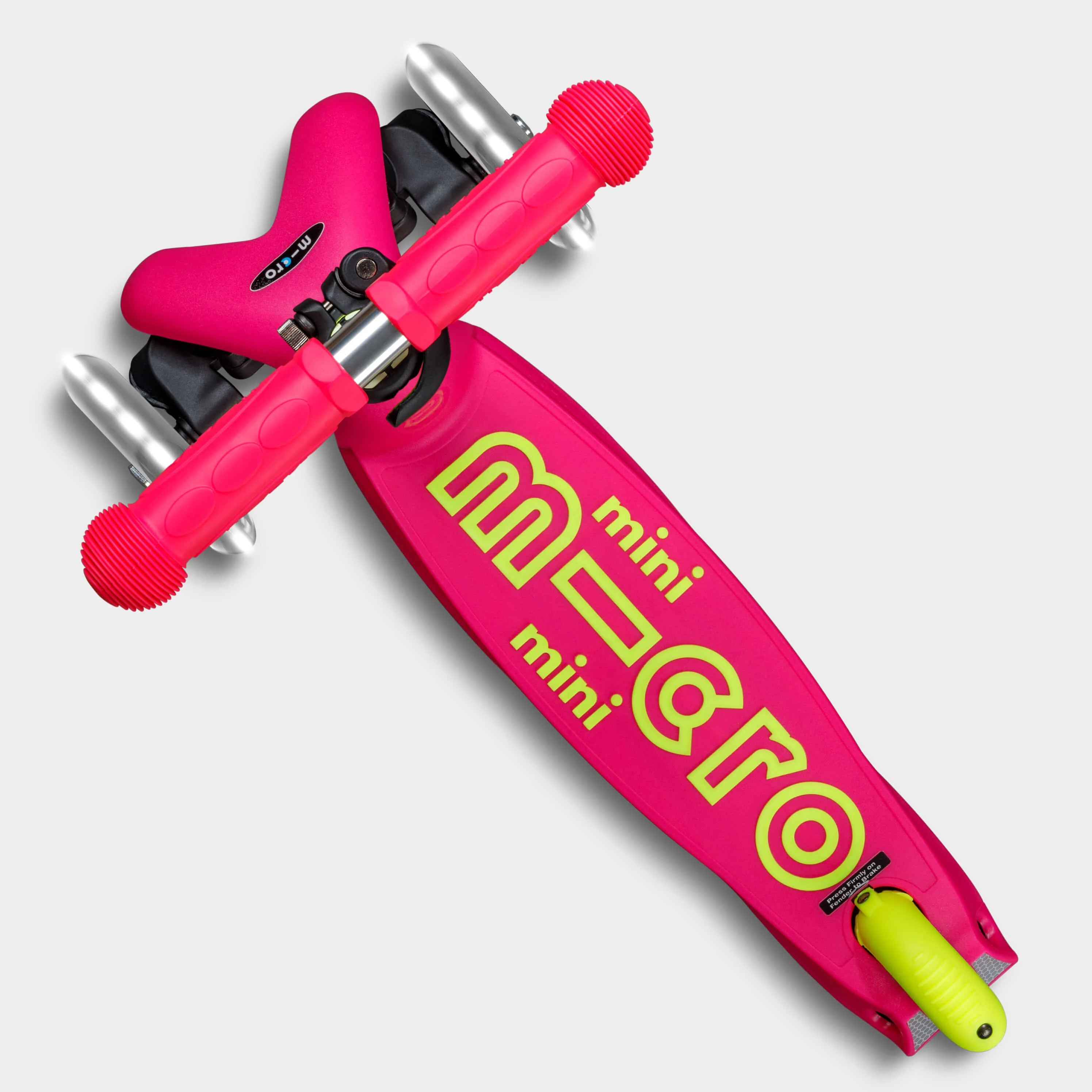 Mini Micro Foldable LED: Neon Yellow/Pink - Image 4
