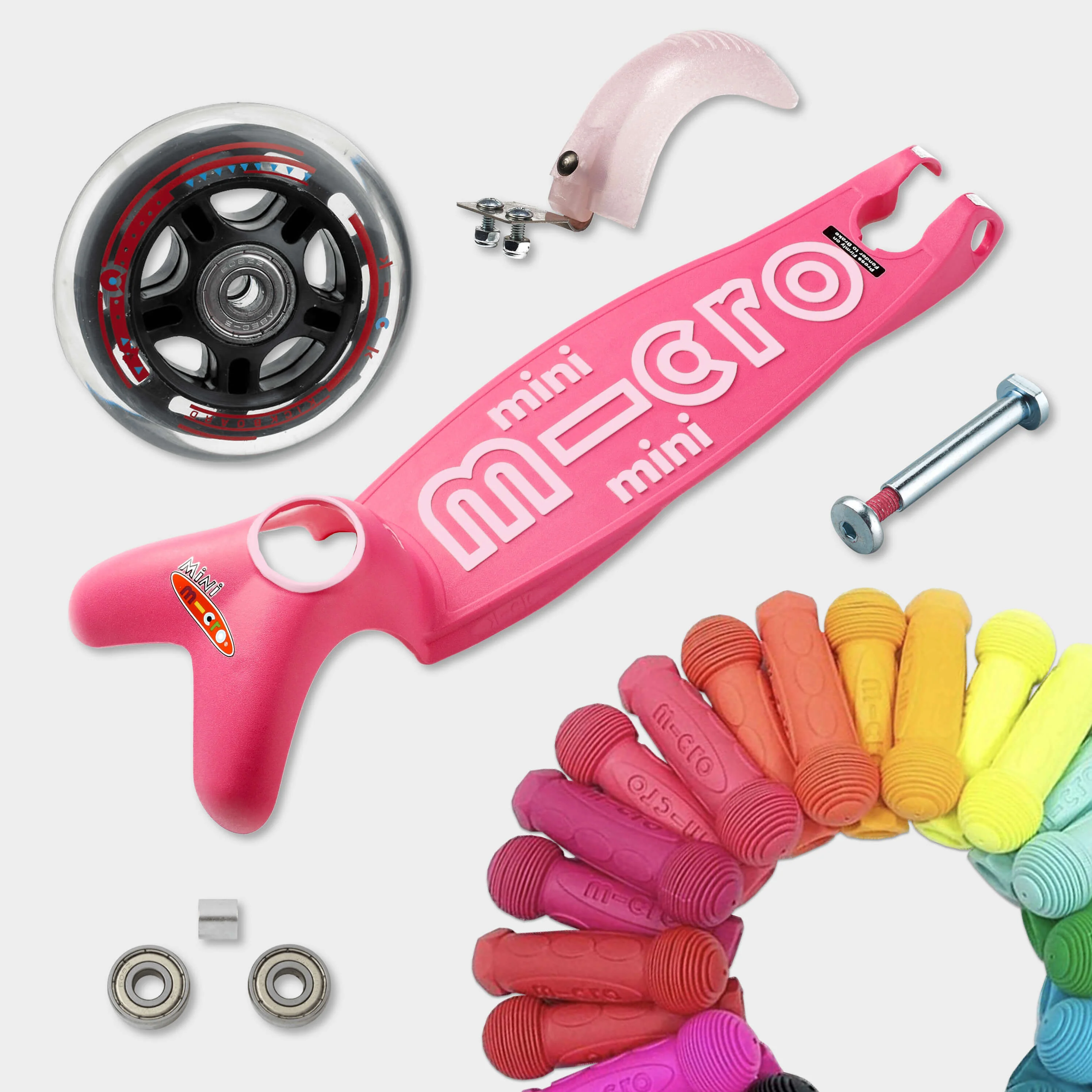 Mini Micro Foldable LED: Pink - Image 10