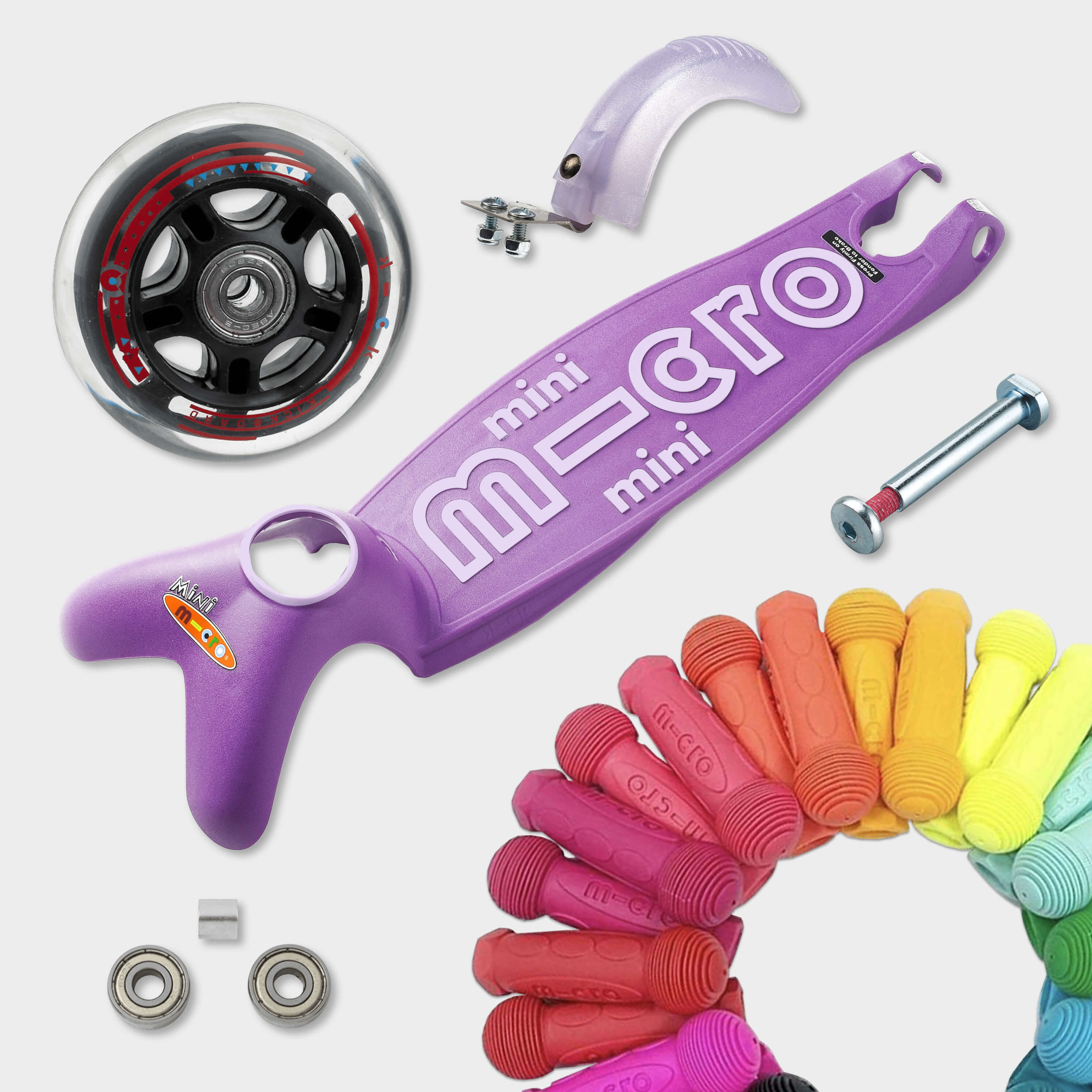 Mini Micro Foldable LED: Purple - Image 10