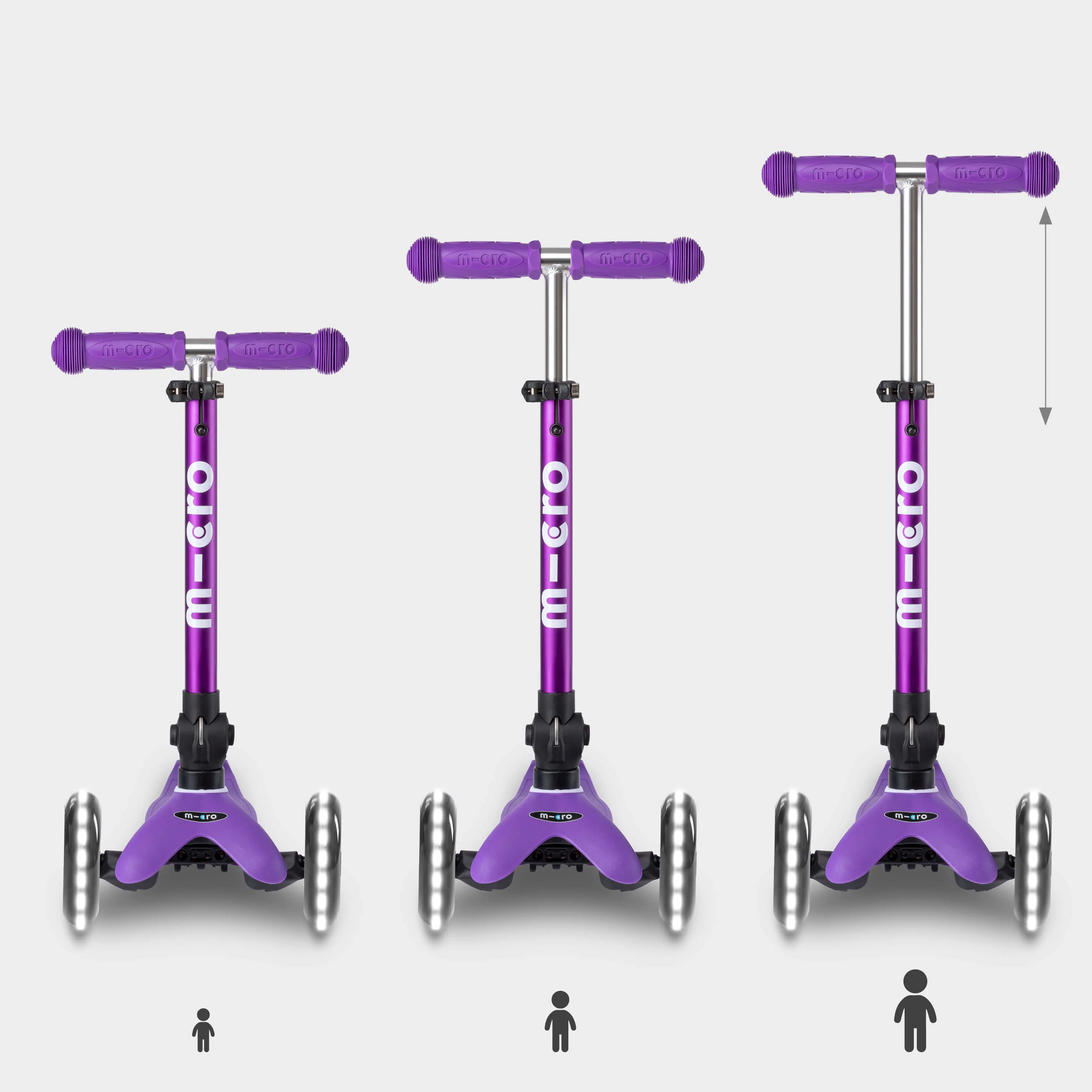 Mini Micro Foldable LED: Purple - Image 5