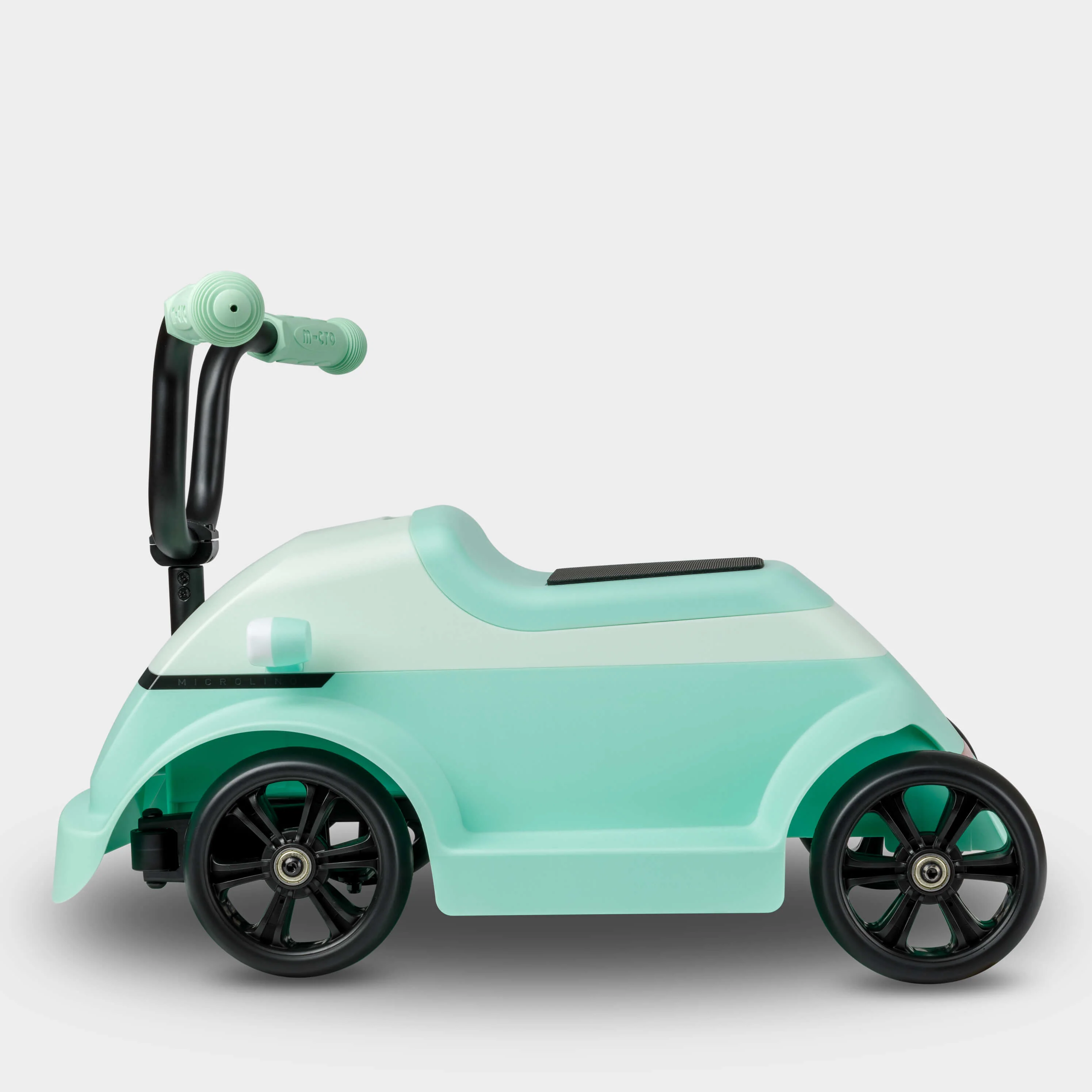 Mini Microlino Ride-On Car-: Mint Green - Image 9