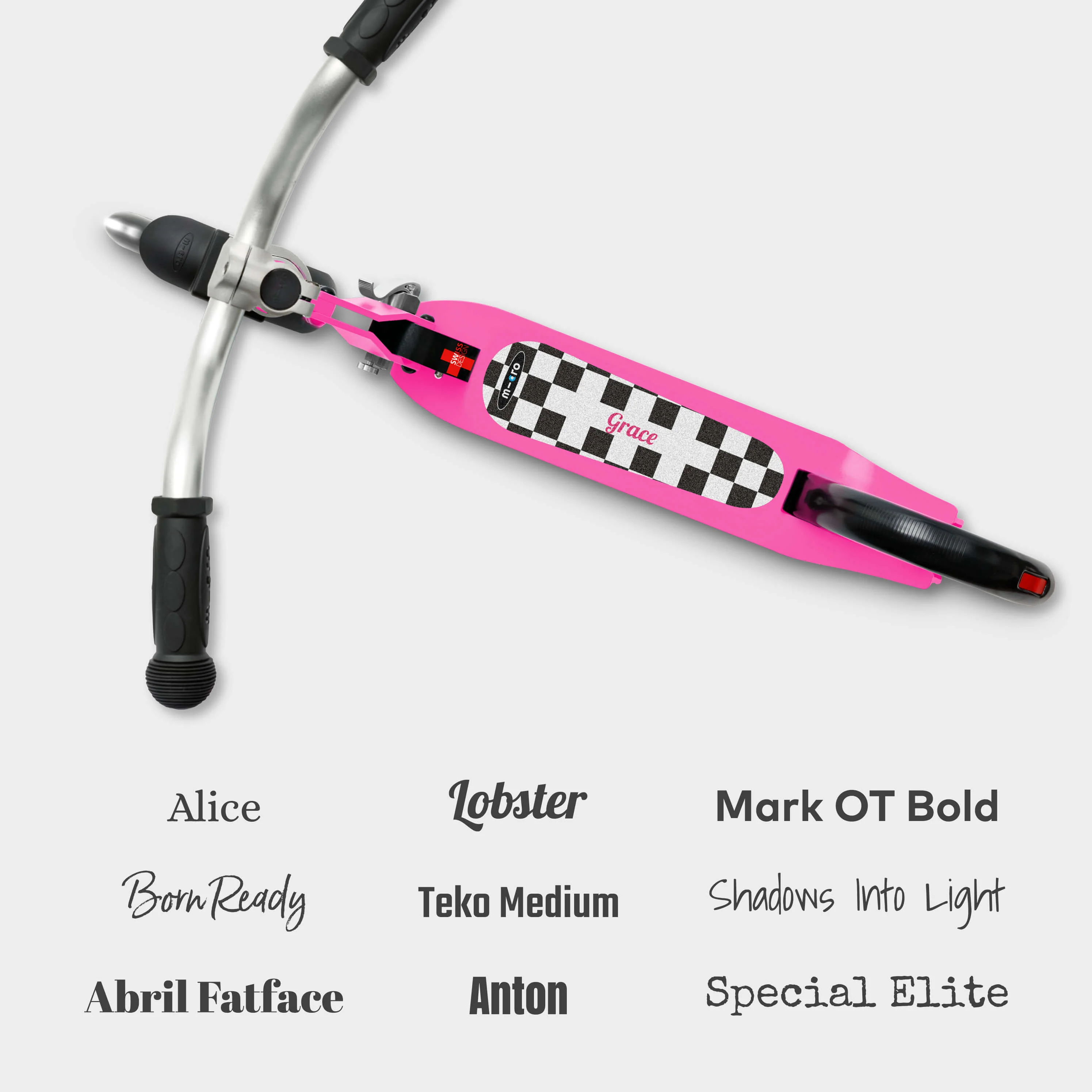 Customisable Micro Cruiser LED: Pink - Image 3